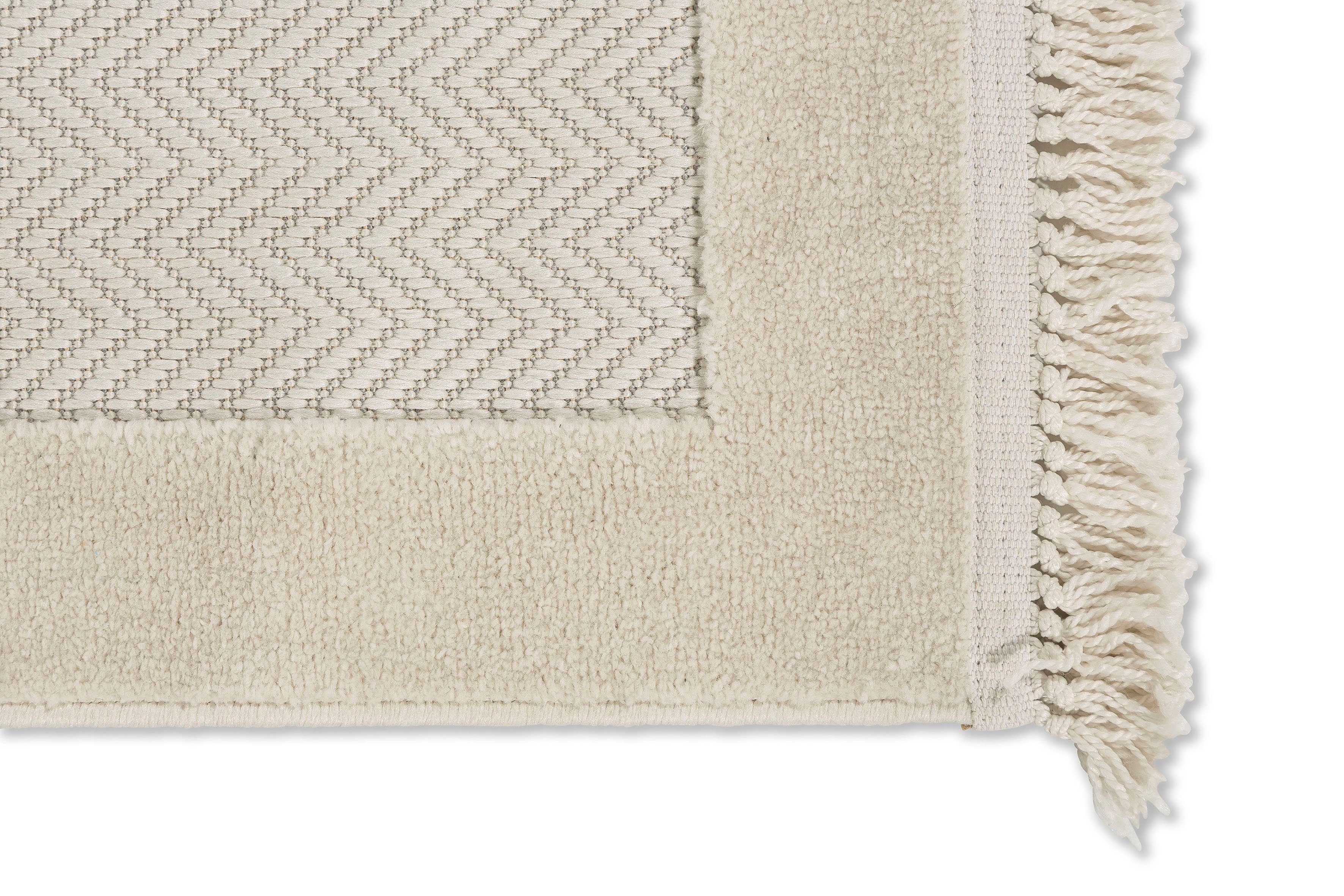 SCHÖNER WOHNEN-Kollektion Teppich Summer 6352, rechteckig, Höhe: 6 mm, Hoch Tief Struktur, Robuster Teppich, Terasse, Balkon