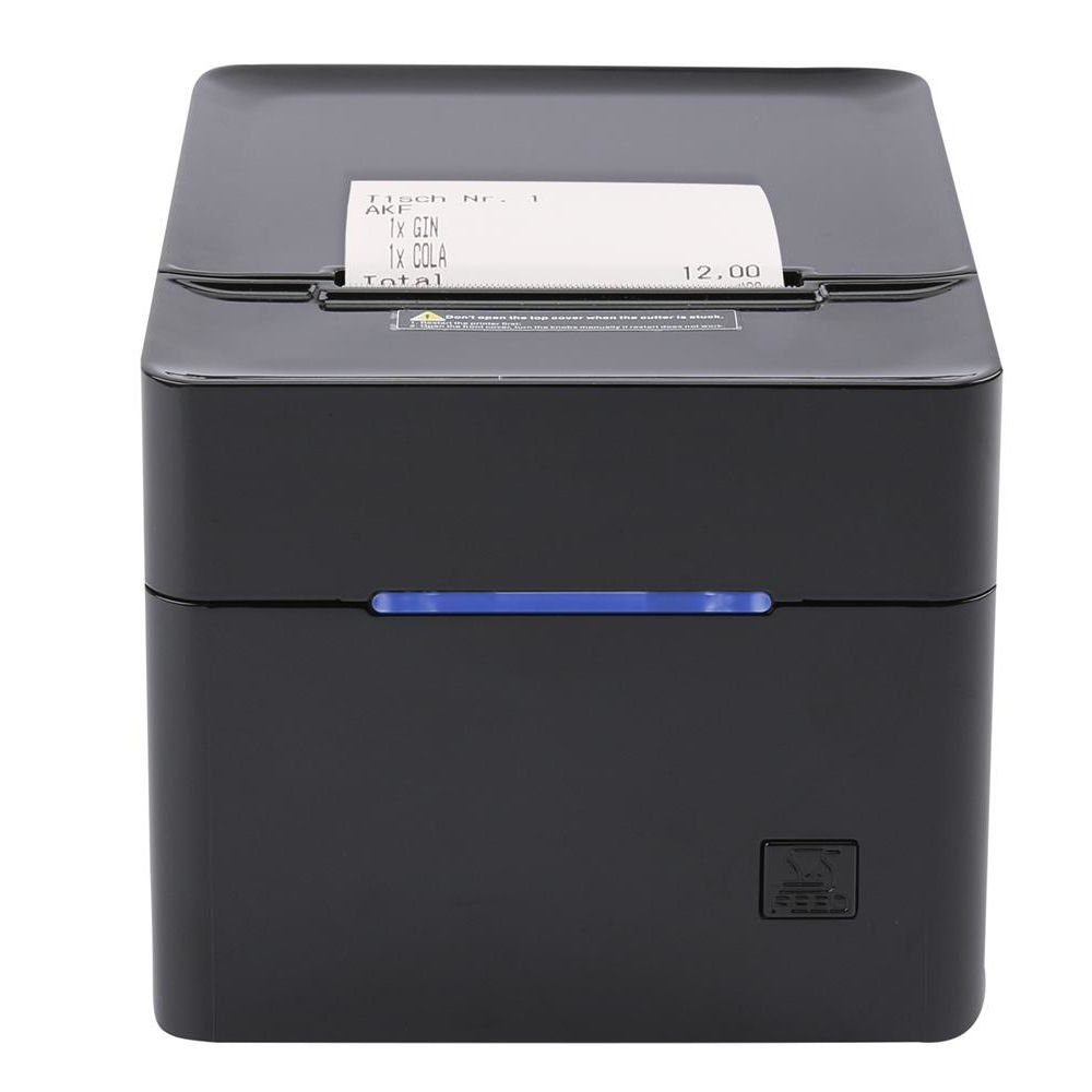 OLYMPIA OFFICE KPR 80 Plus Etikettendrucker, (Thermodrucker, Thermopapier, Küchendrucker, schwarz)