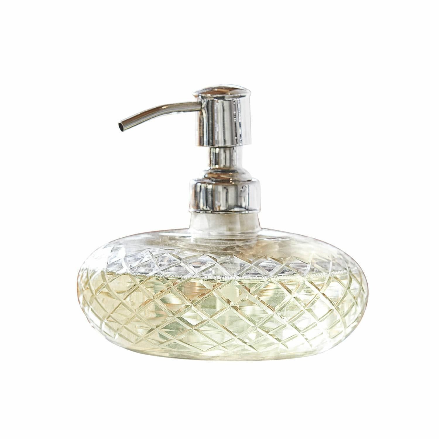 Mirabeau Badorganizer Seifenspender Cullen antiksilber/klar (kein Set, kein günstig online kaufen