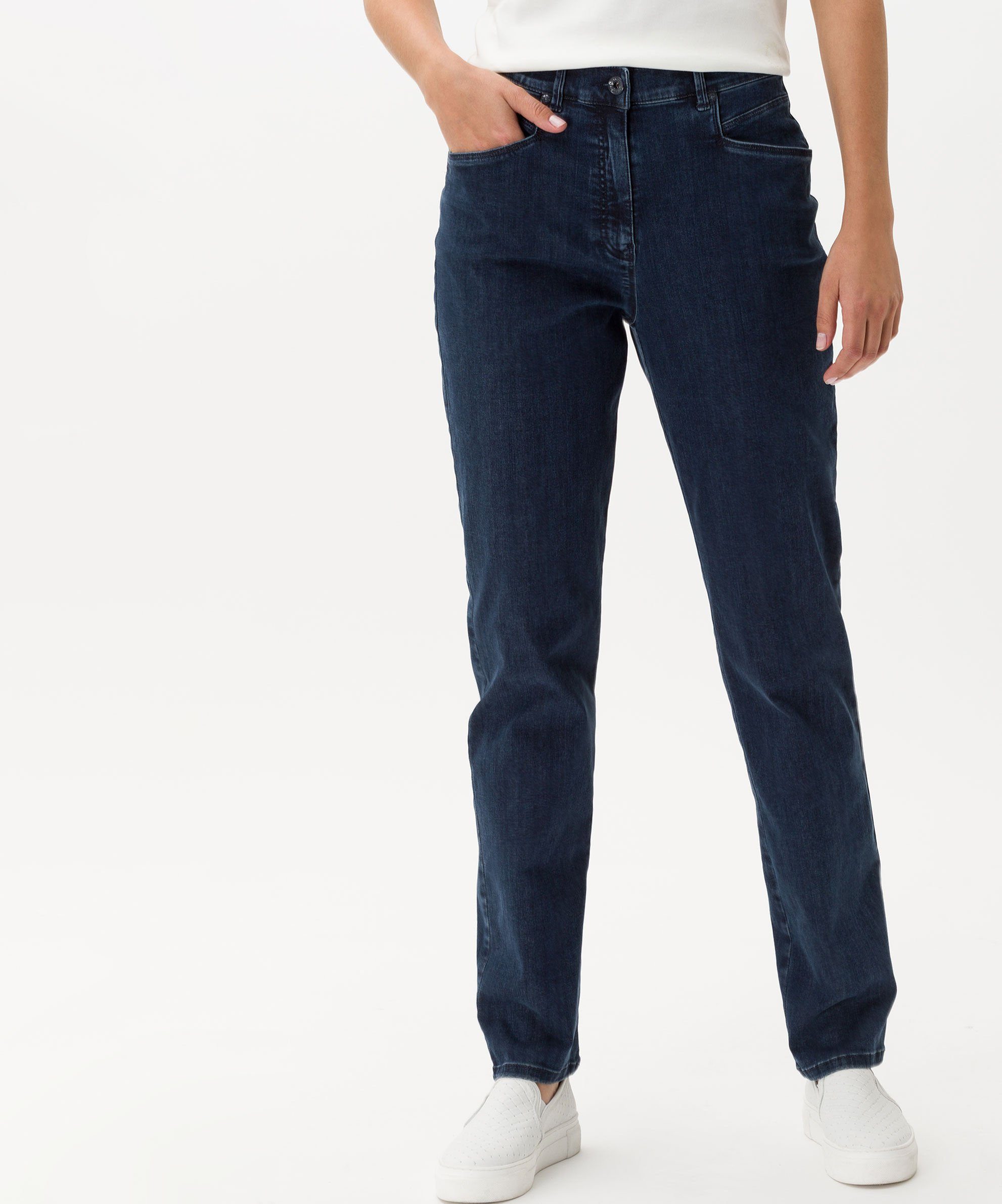 BRAX RAPHAELA 5-Pocket-Jeans Style dark blue by Caren