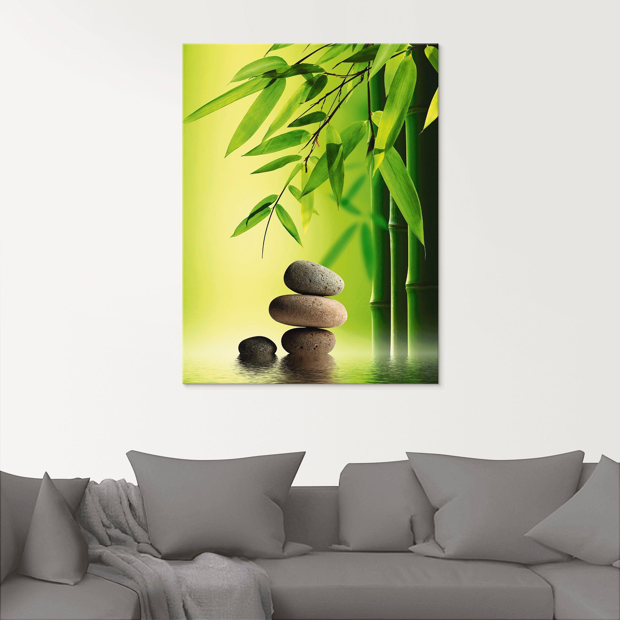 Artland Glasbild Spa Stillleben, Zen (1 St), in verschiedenen Größen