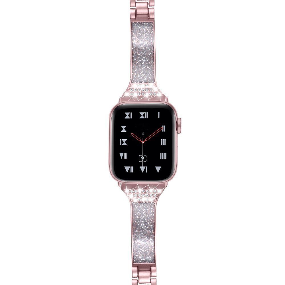 Frauen Smartwatch-Armband Apple iWatch Armband Serie ELEKIN 7654321 kompatibel Watch für mit