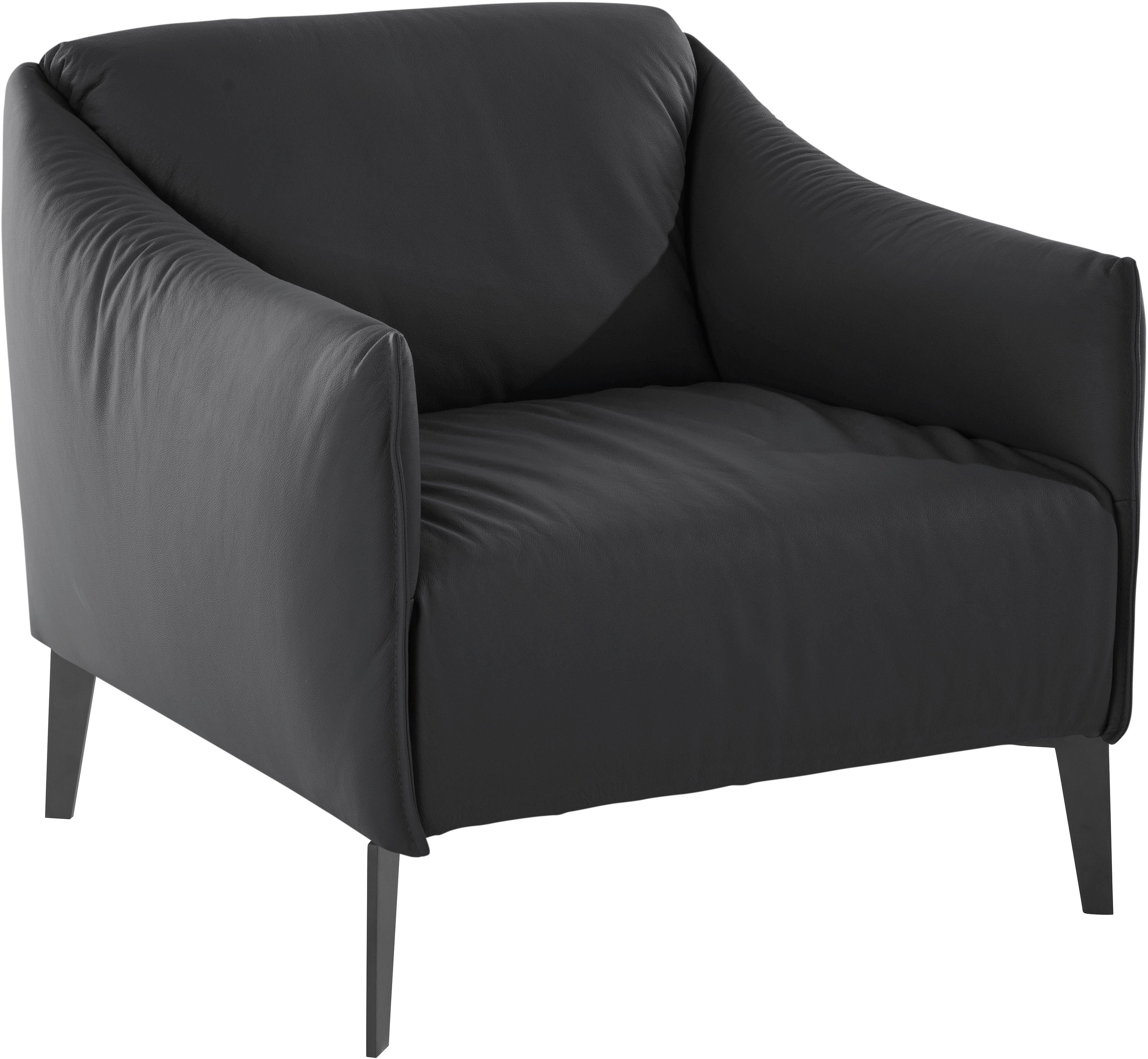 W.SCHILLIG Кресла sally, mit Metall-Winkelfüßen in Schwarz pulverbeschichtet