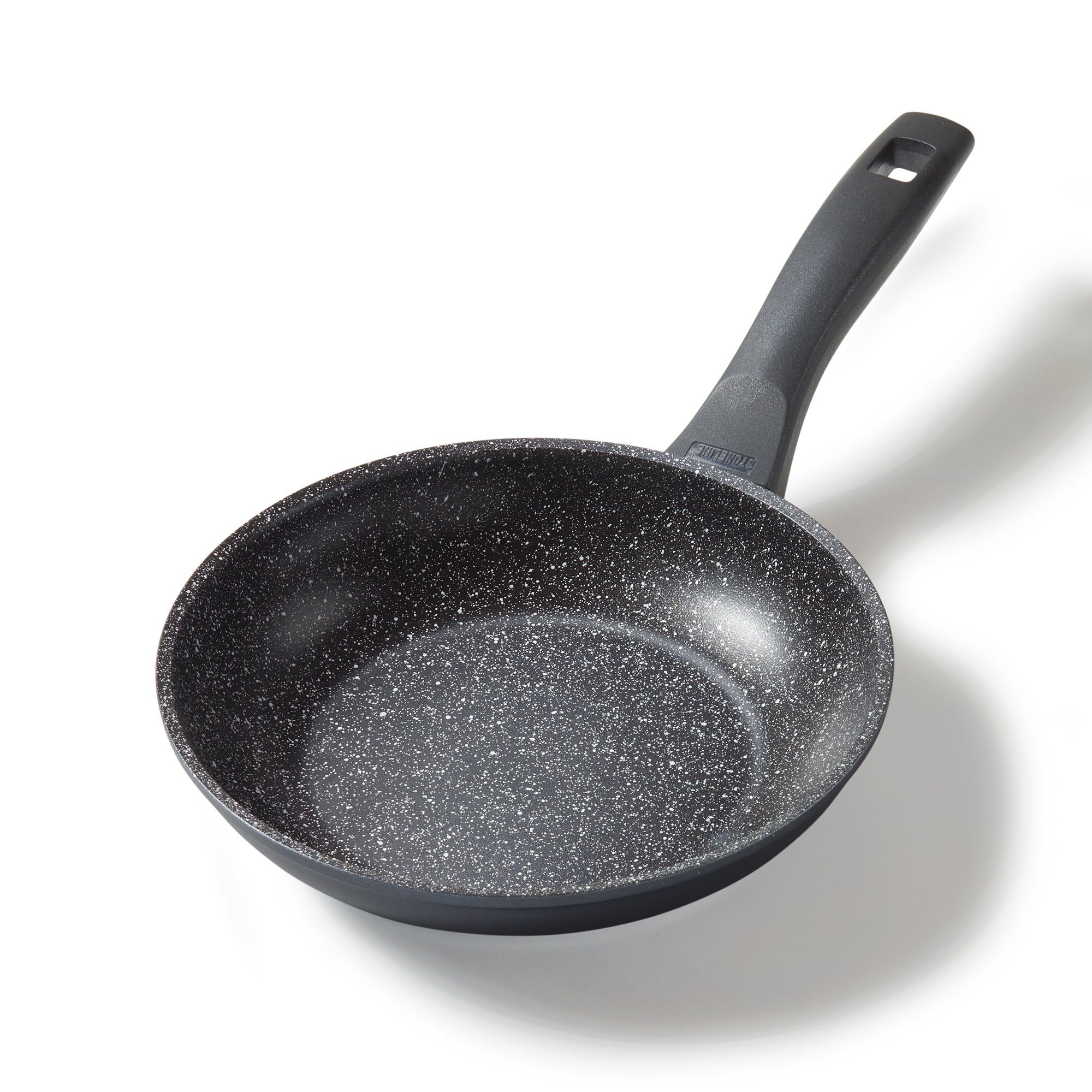 STONELINE Bratpfanne, Aluminium (1-tlg), mit echten Steinpartikeln, induktionsgeeignet, Made in Germany
