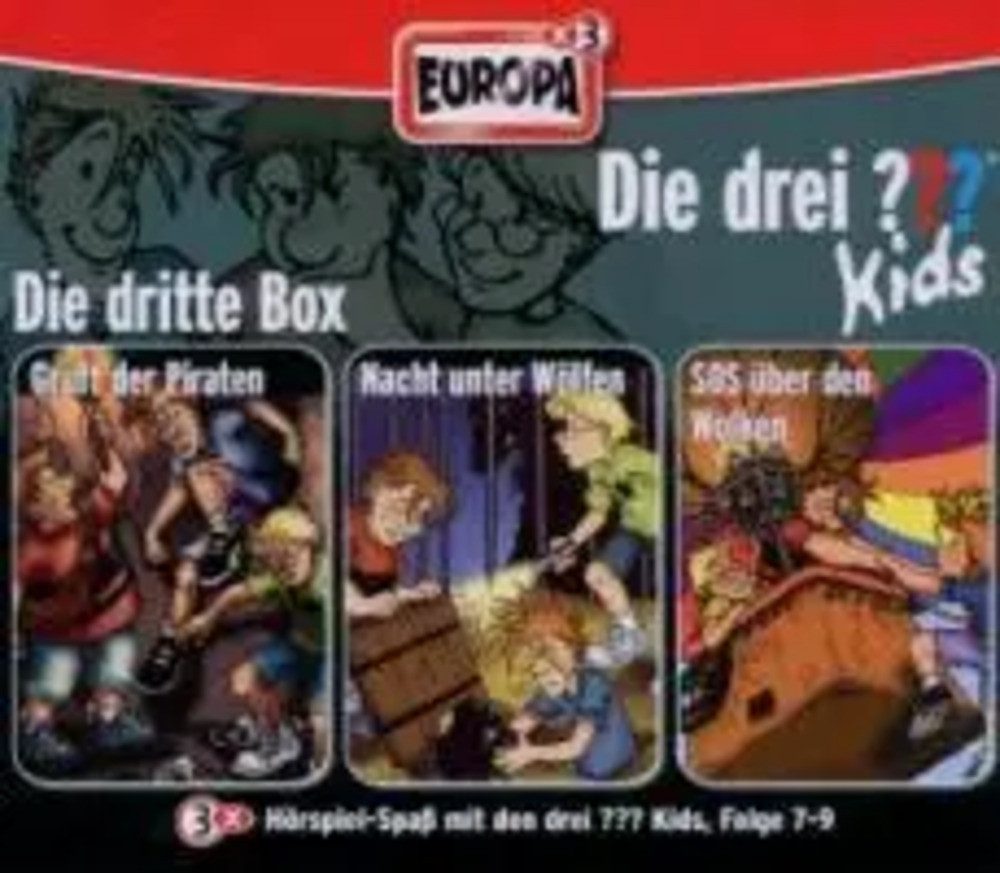 Hörspiel Die drei ??? Kids Box 03. Folgen 7 - 9 (drei Fragezeichen) 3 CDs