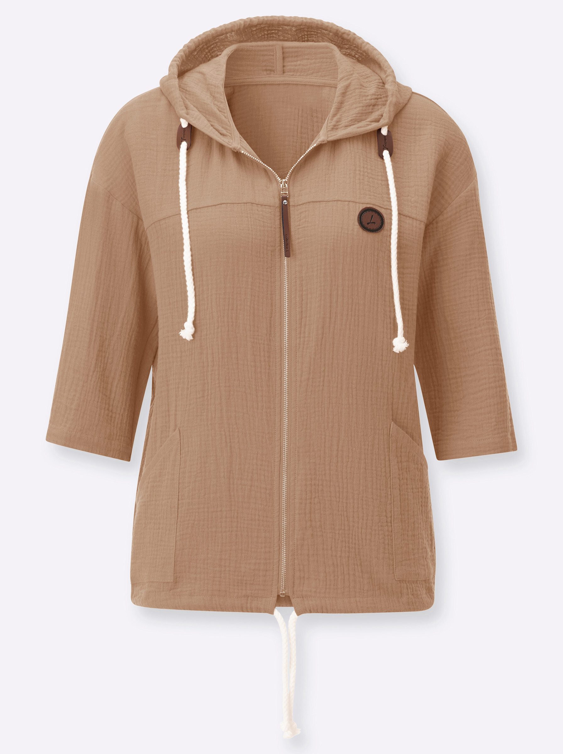 Witt Blusenblazer Blusenjacke 3/4-Arm