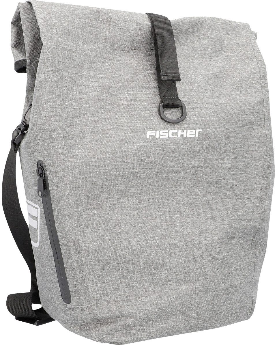 fischer Gepäckträgertasche Fischer Gepäckträgertasche PLUS Cita grau