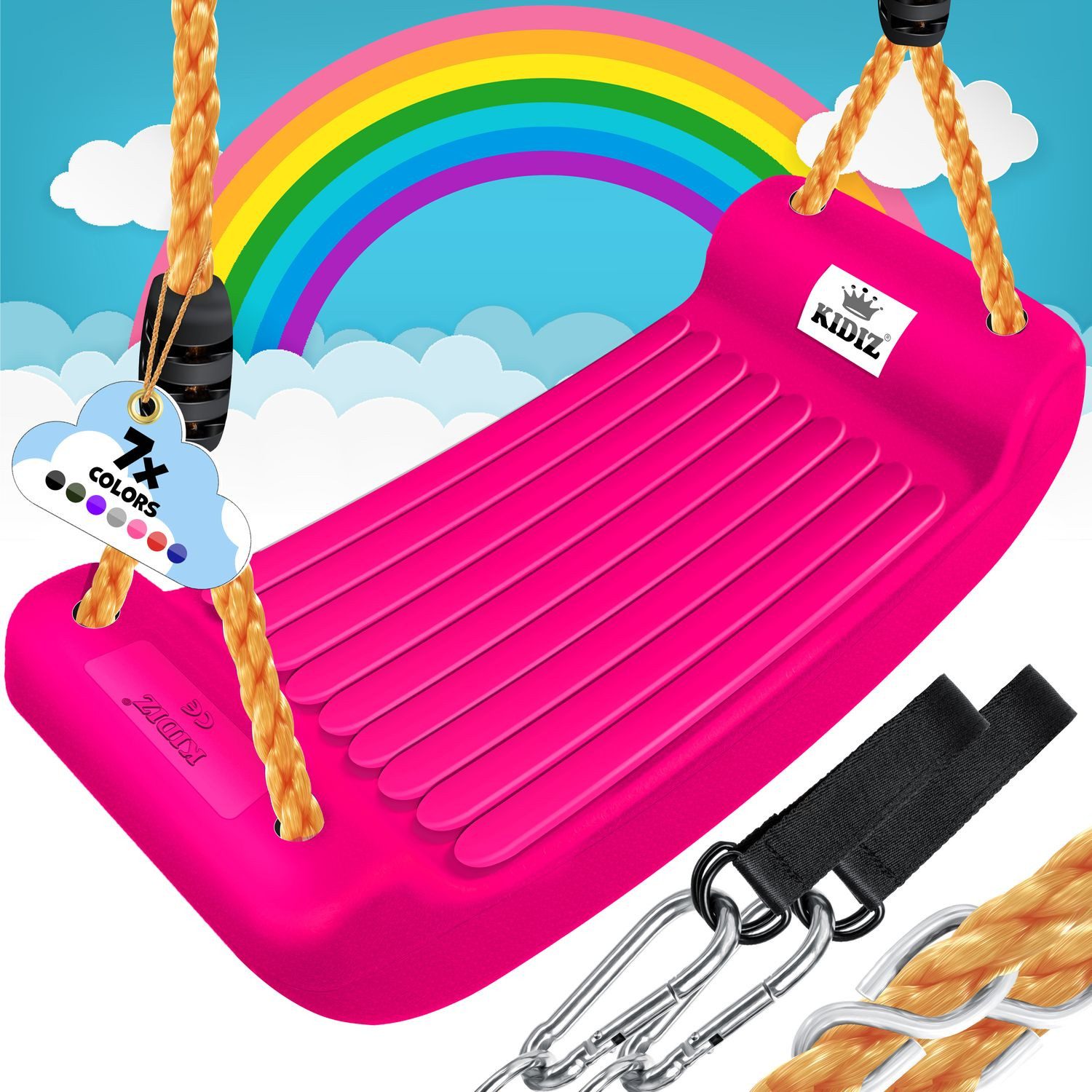 KIDIZ Einzelschaukel, Schaukel Kinderschaukel Set Ink. günstig online kaufen