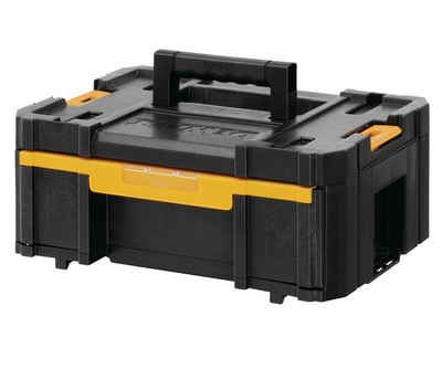 DeWalt Werkzeugkoffer DWST1-70705 TSTAK Box III Werkzeugbox, tiefe Schublade + Insetboxen, Hartschalentasche für Tool-Kit, 428 x 314 x 176 mm - 3,7 kg