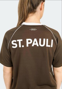St. Pauli Fußballtrikot Heim Gerade Shirt mit Druck