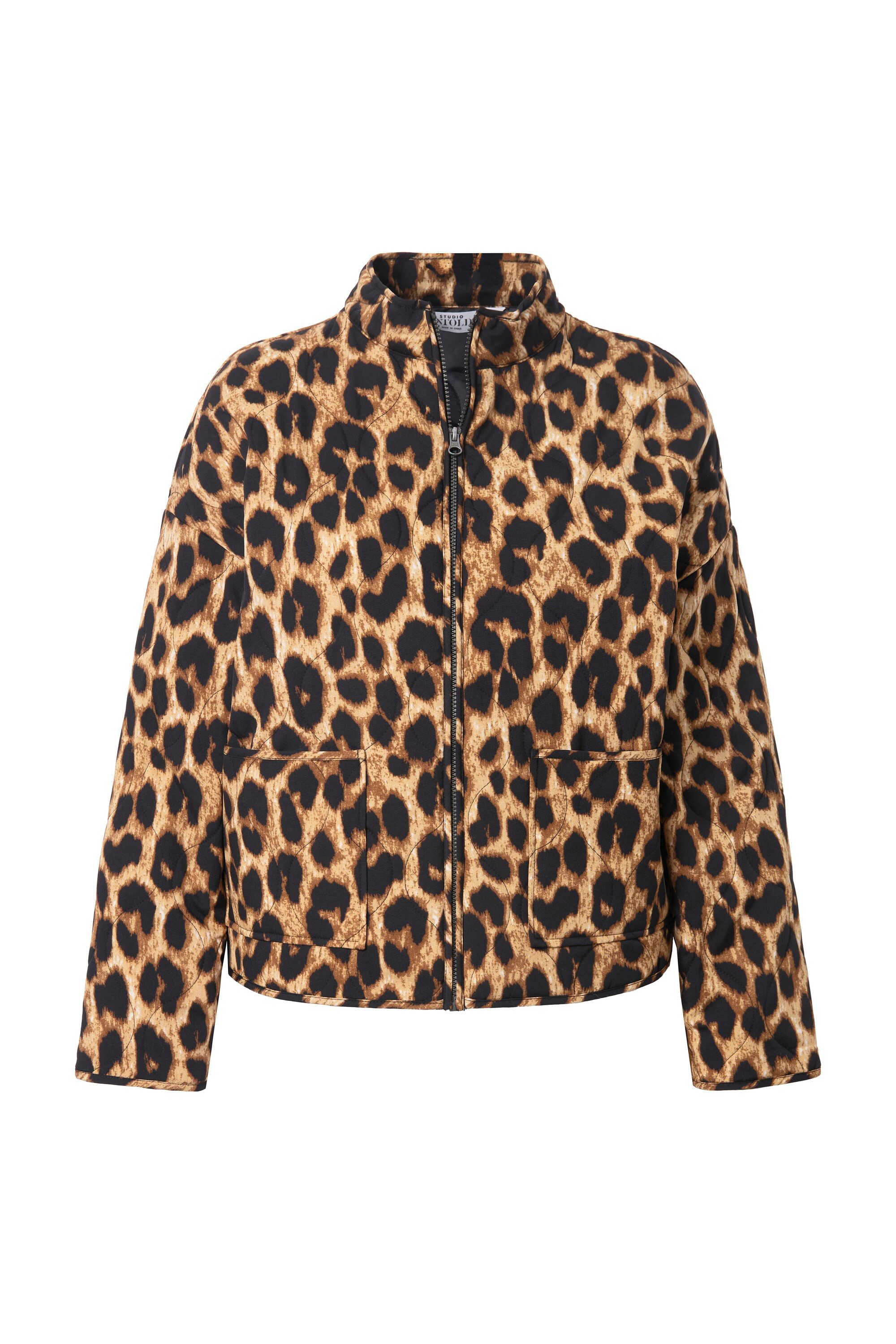 Studio Untold Kurzjacke Steppjacke oversized Leo günstig online kaufen