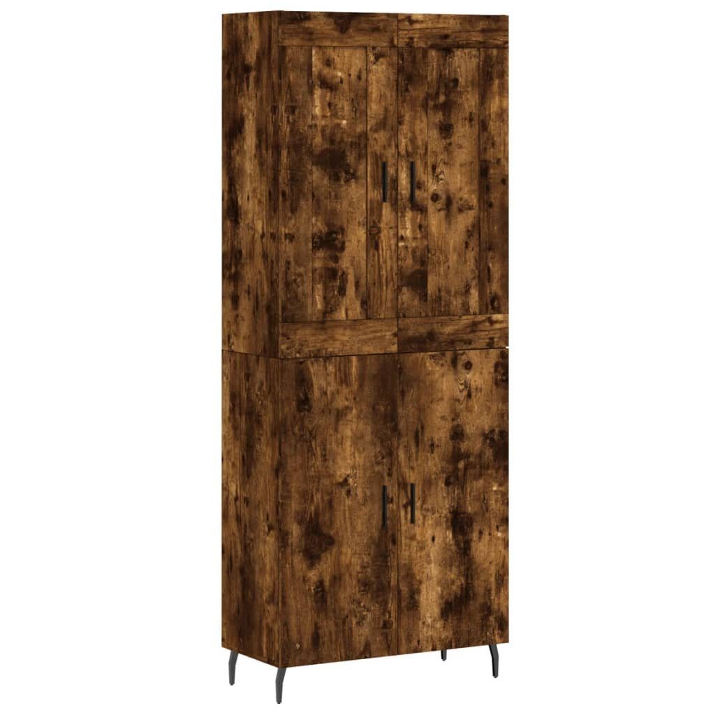 vidaXL Highboard Highboard Räuchereiche 69,5x34x180 cm günstig online kaufen