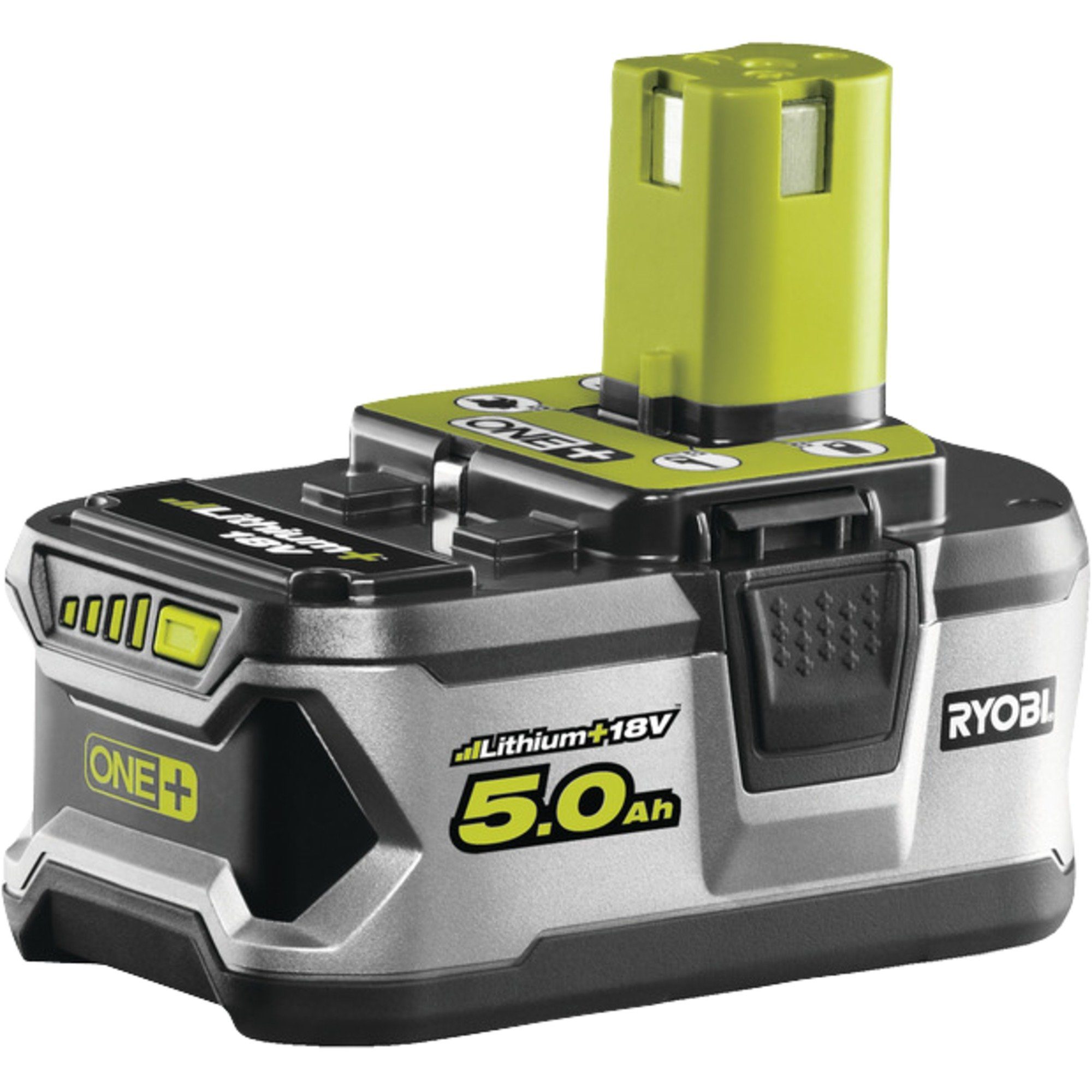 Ryobi Ryobi ONE+ Akku 18Volt 5Ah Lithium+ RB18L50 Werkzeug-Akku-Ladetechnik