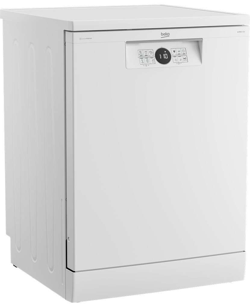 BEKO Standgeschirrspüler Weiß BDFN26441WC, 14 Maßgedecke, Inverter Motor, unterbaufähig, Zeitvorwahl