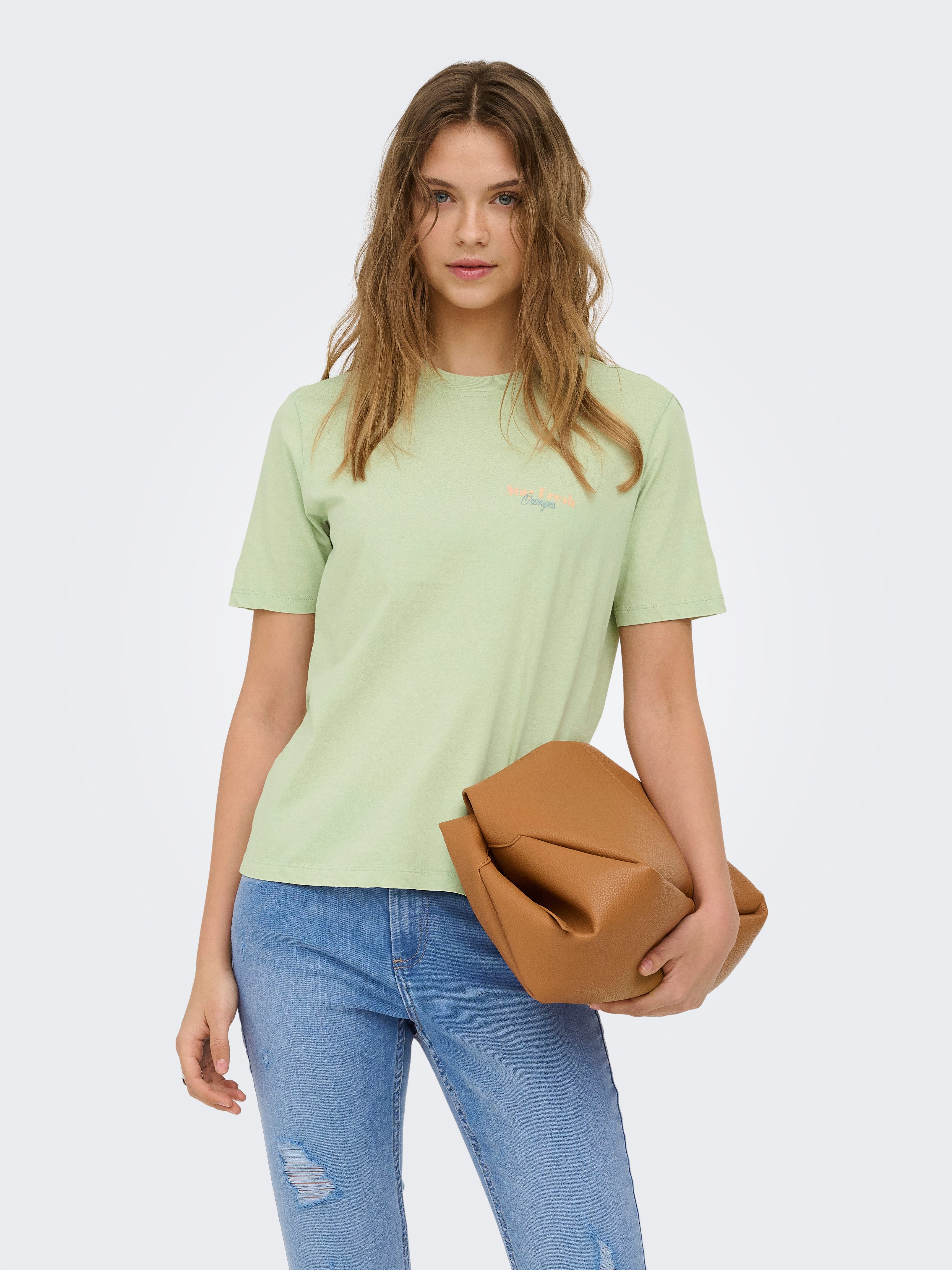 ONLY Kurzarmshirt ONLLUCY MONJA SS TOP JRS NOOS – Bild 2 von 5