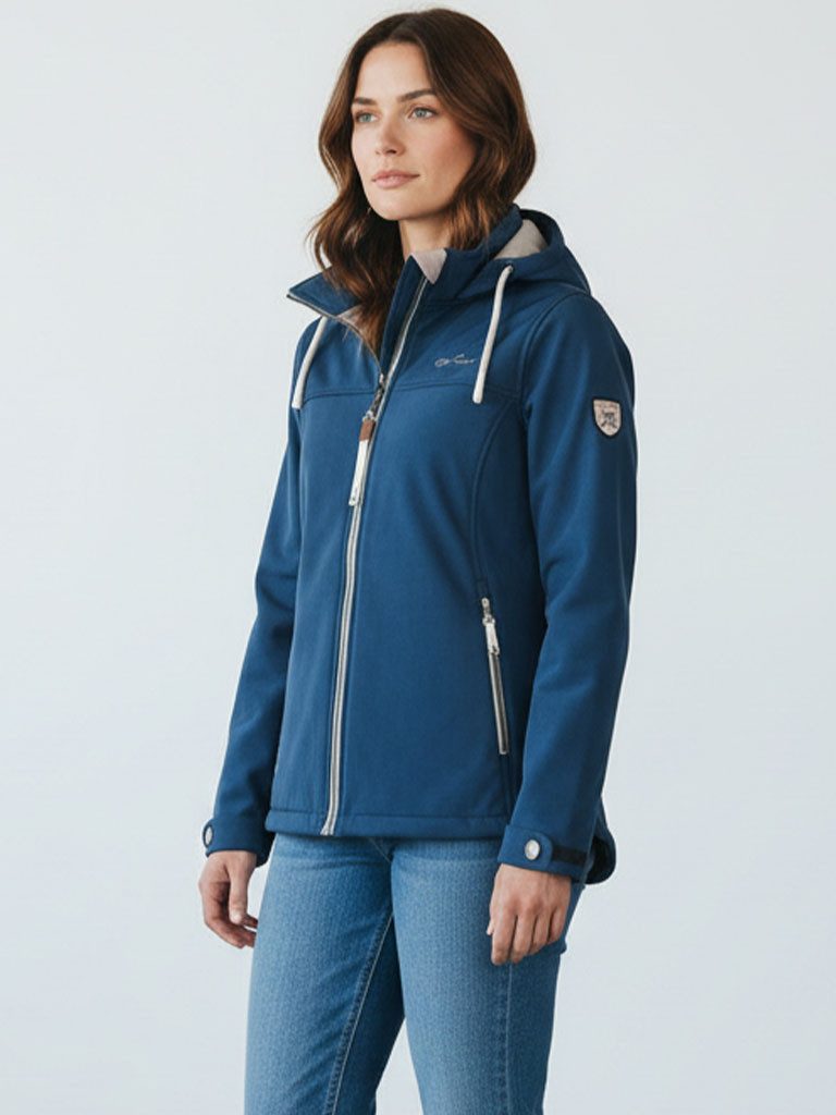 Dry Fashion Softshelljacke Baltrum Damen Jacke Baltrum mit Fleece-Innenfutt günstig online kaufen