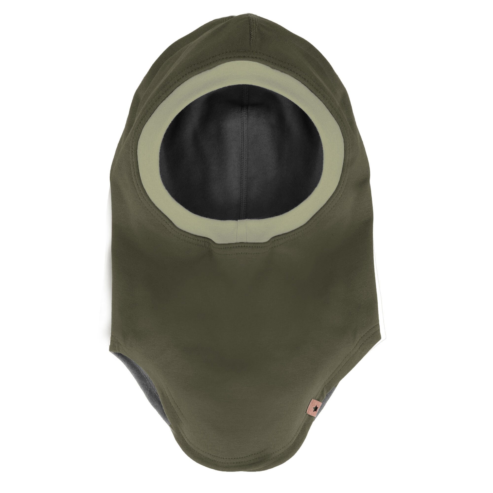 MAXIMO Schlupfmütze KIDS-Schlupfmütze, Jersey uni Jerseyfutter (1-St) Baumwolljersey