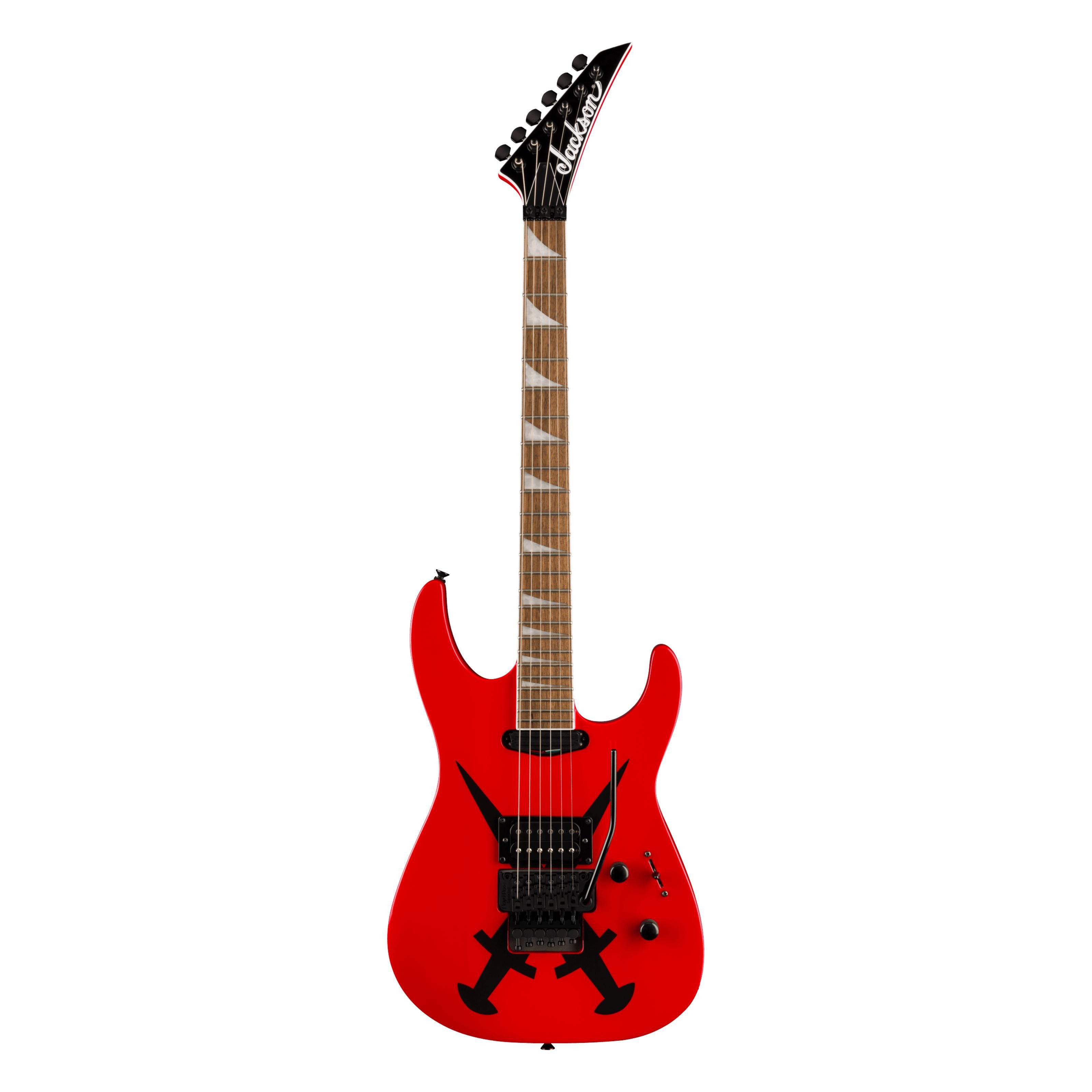 Jackson E-Gitarre, X Series SL1A DX Red Cross Dagger - E-Gitarre