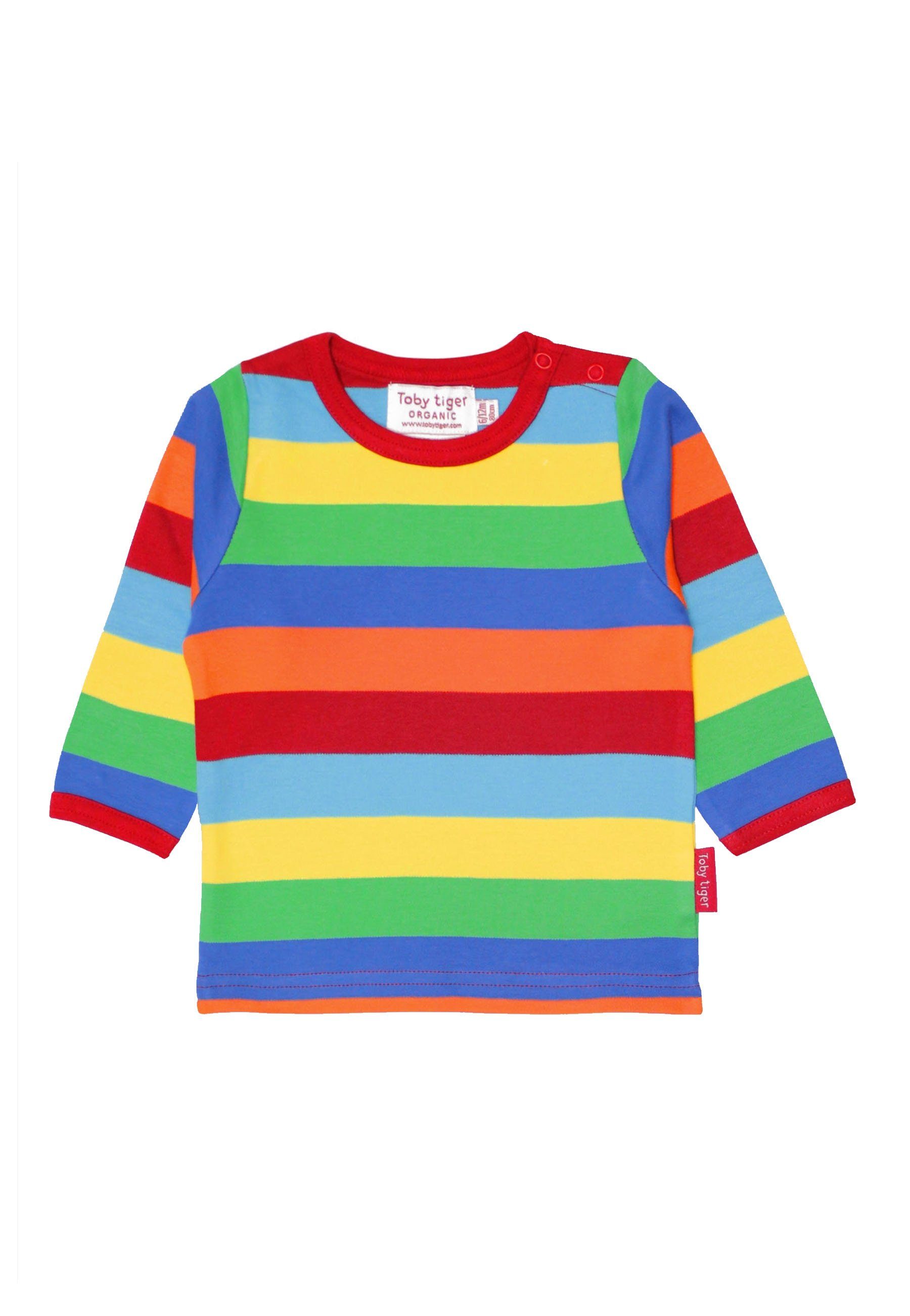Langarmshirt Langarmshirt mit Blockstreifen