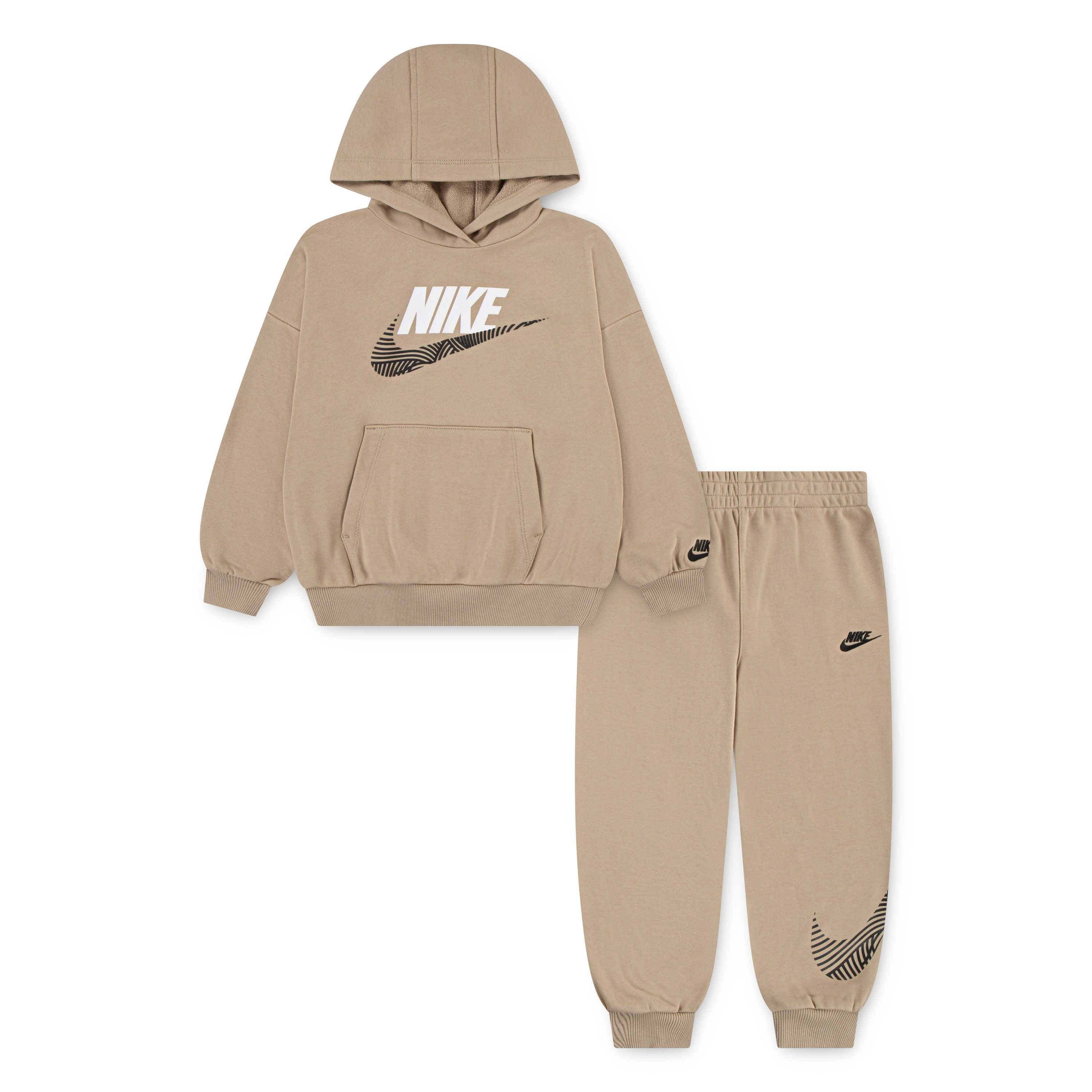Nike Sportswear Jogginganzug B NSW ITZ OVERSIZE FT PO SET (2-tlg), für Kinder, für sportliche Aktivitäten, sportlicher Stil