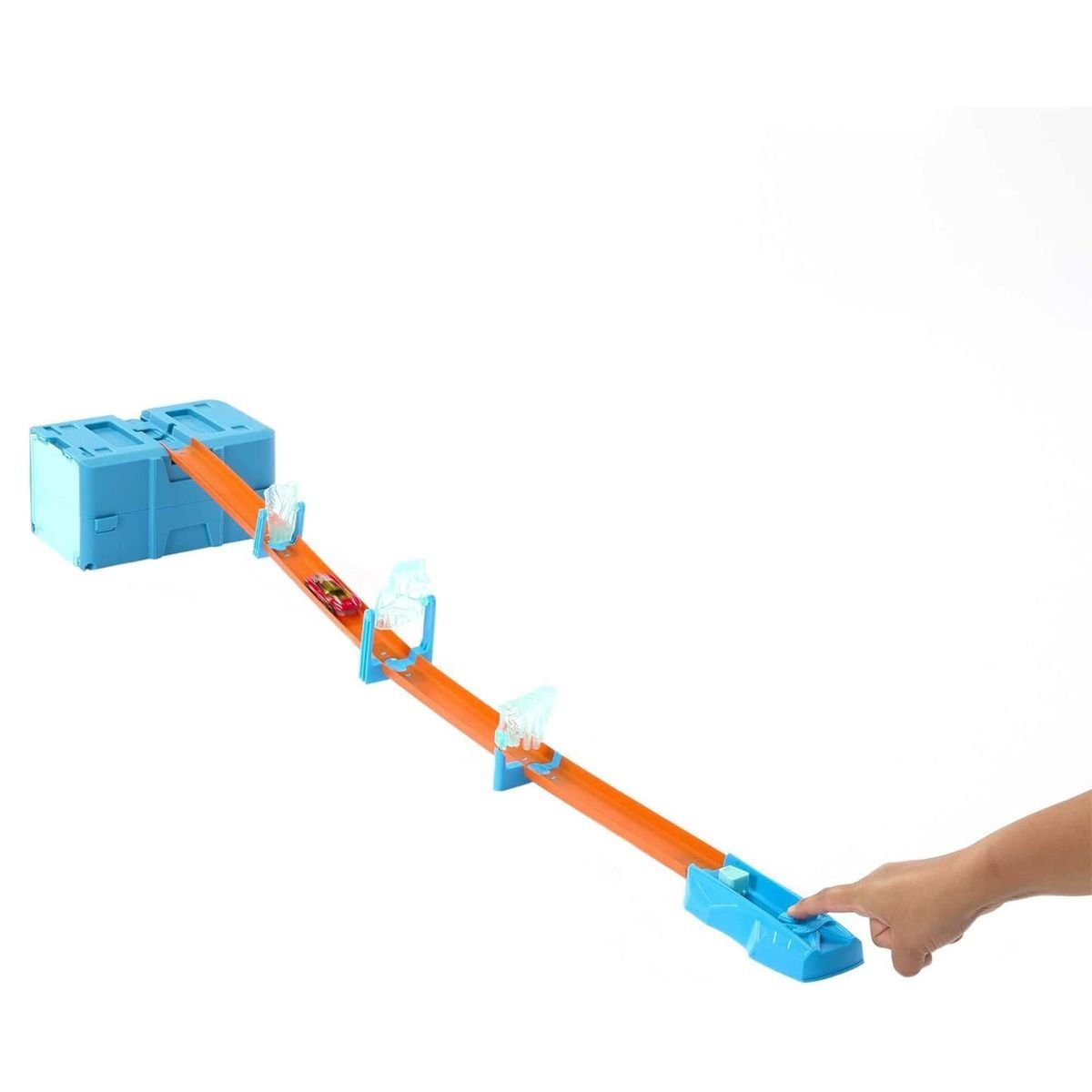 Mattel® Spielzeug-Auto Mattel HKX40 - Hot Wheels - Track Builder - Eis-Cras günstig online kaufen