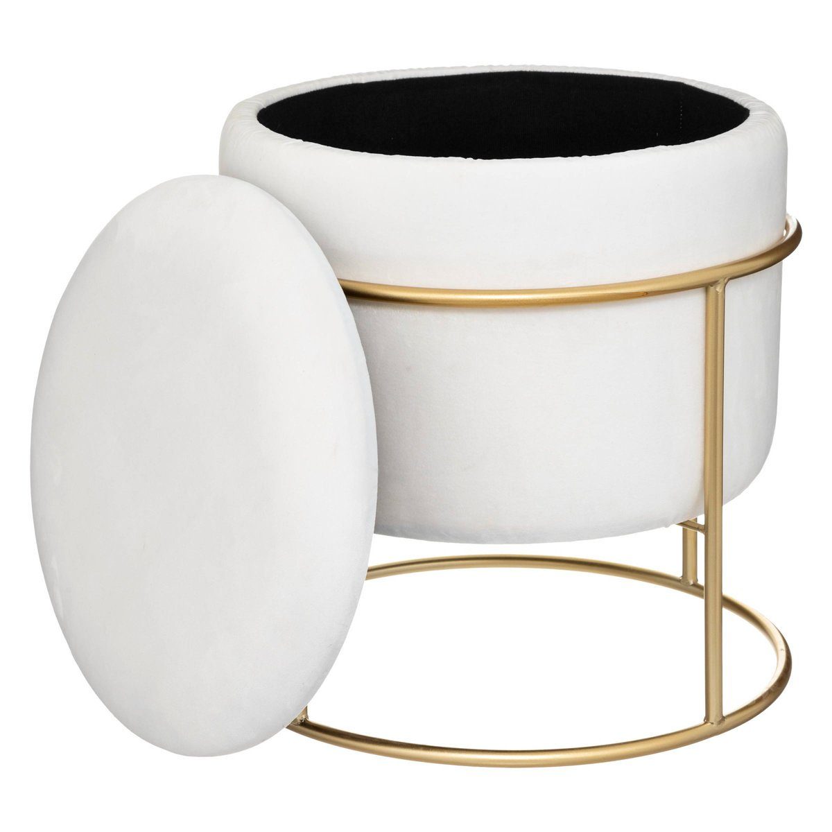 Atmosphera Créateur d'intérieur Polsterhocker (1 Stk., günstig online kaufen