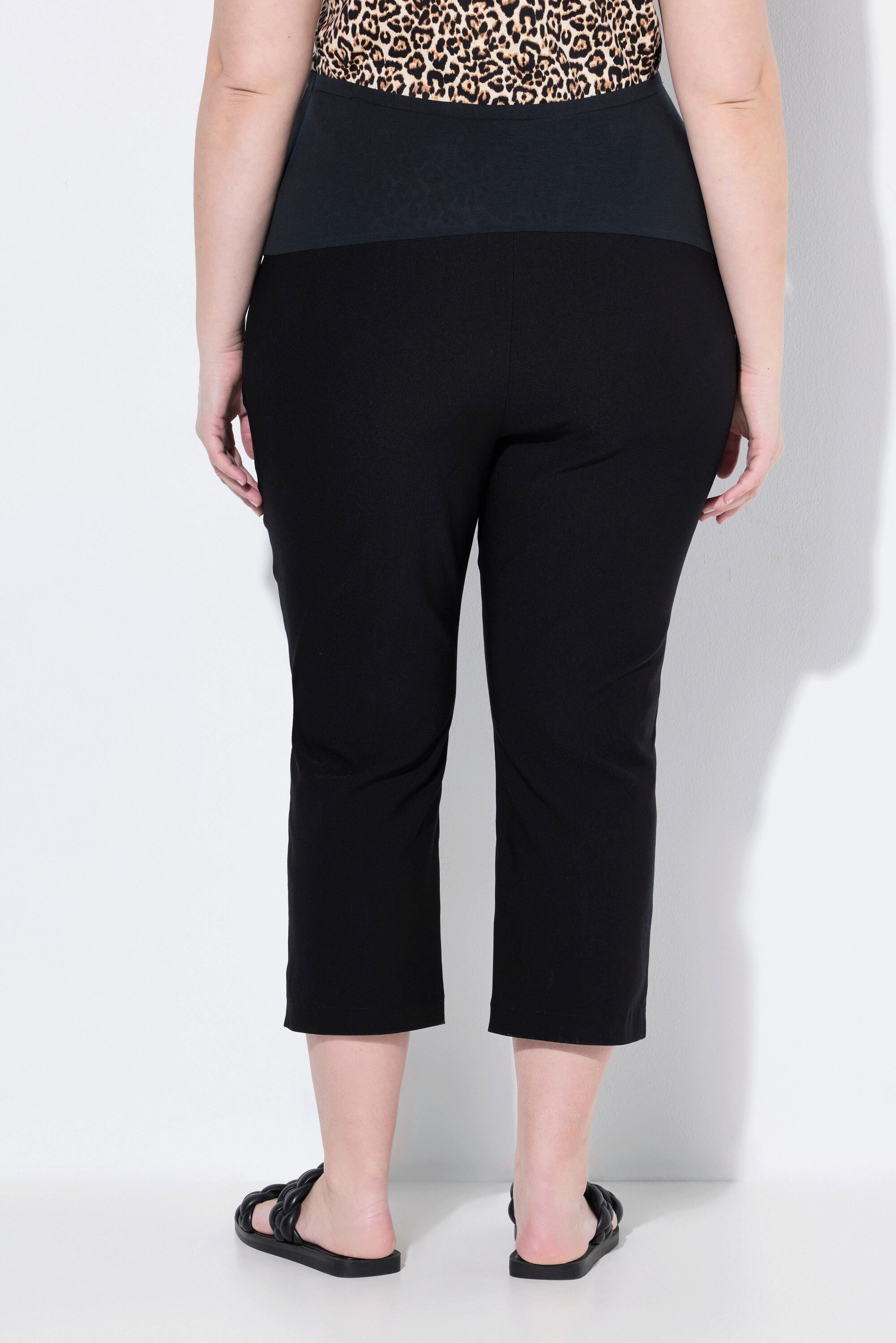Ulla Popken 7/8-Hose Bengalinhose Umstandshose wadenlang Schwangerschaft