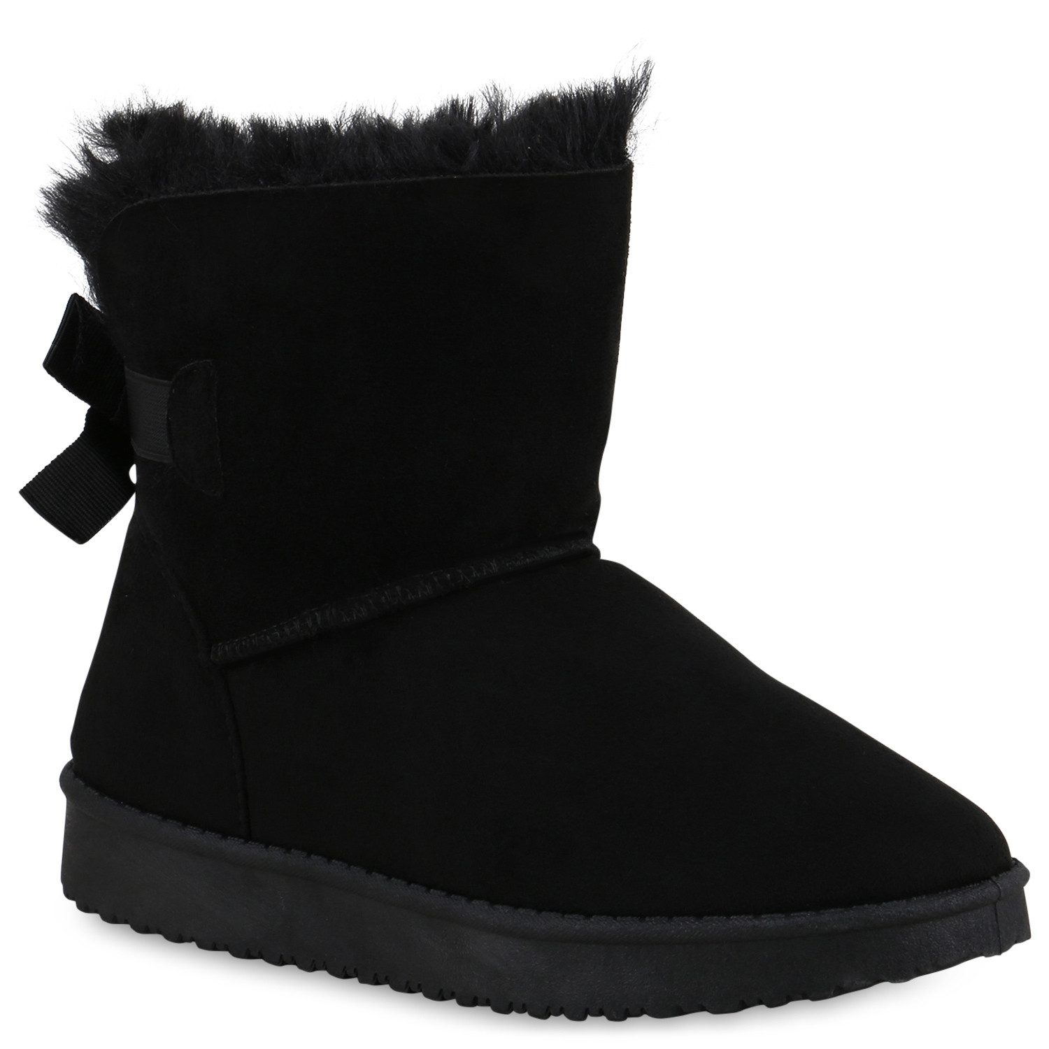 VAN HILL 902280 Damen Stiefeletten Schlupfstiefel Warm Schuhe Schlupfboots günstig online kaufen