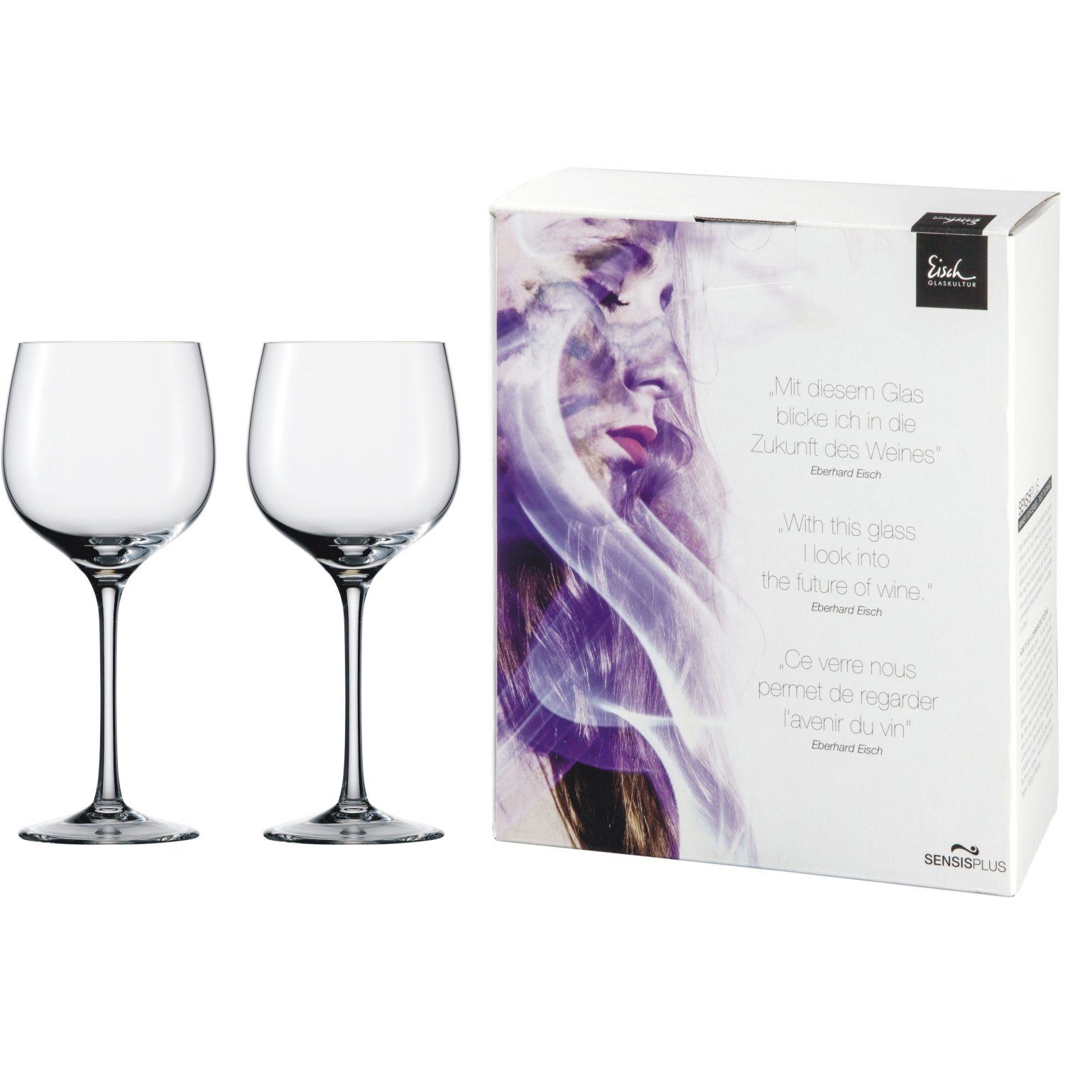 Weinglas Superior SensisPlus Burgunder 2er Geschenkkarton