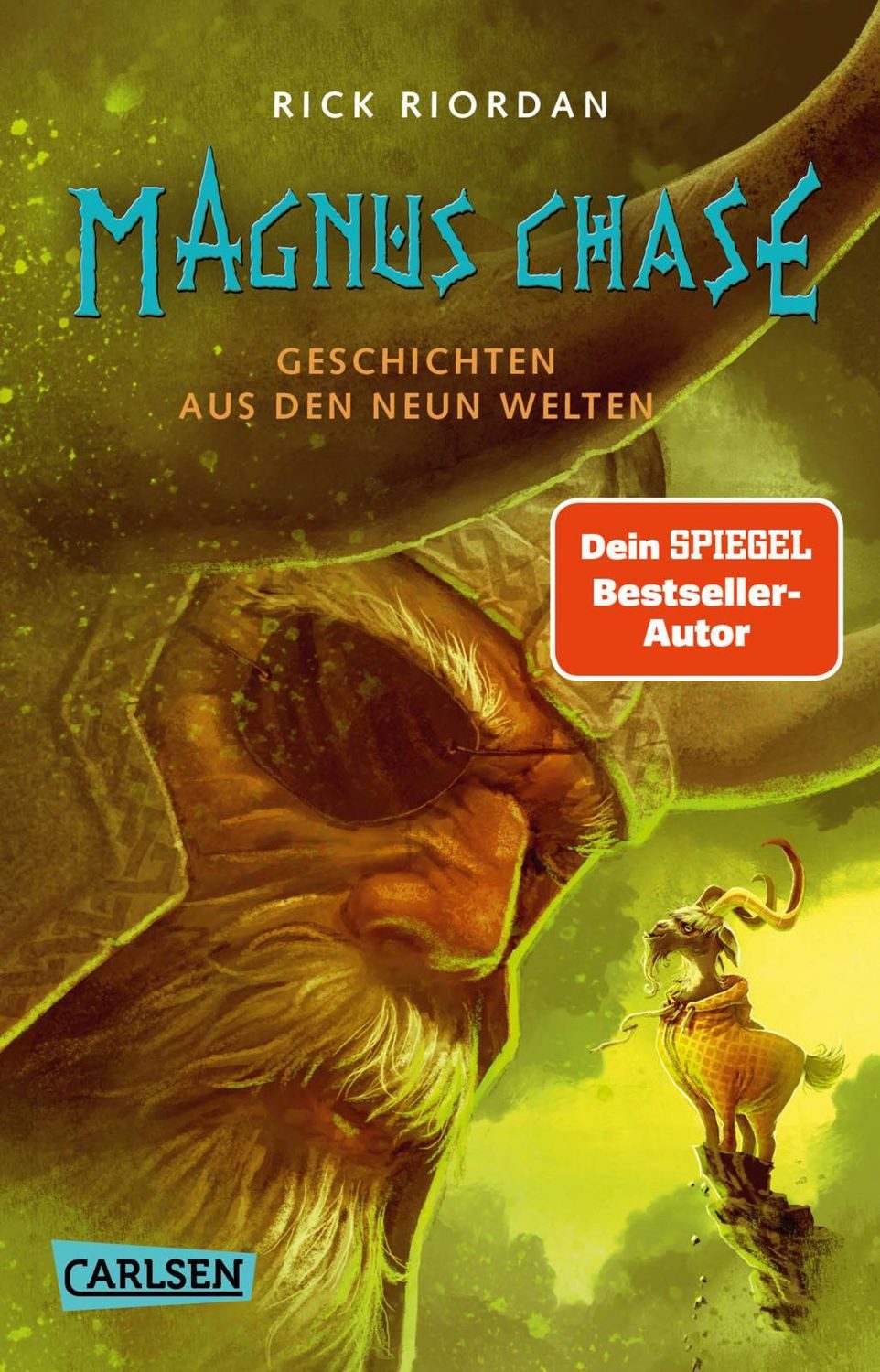 Magnus Chase 4: Geschichten aus den Neun Welten / Rick Riordan, Sonderband der lustigen Fantasy-Buchreihe ab 12 Jahren mit 10 Geschichten über nordische Mythen und einen (fast) normalen Typen