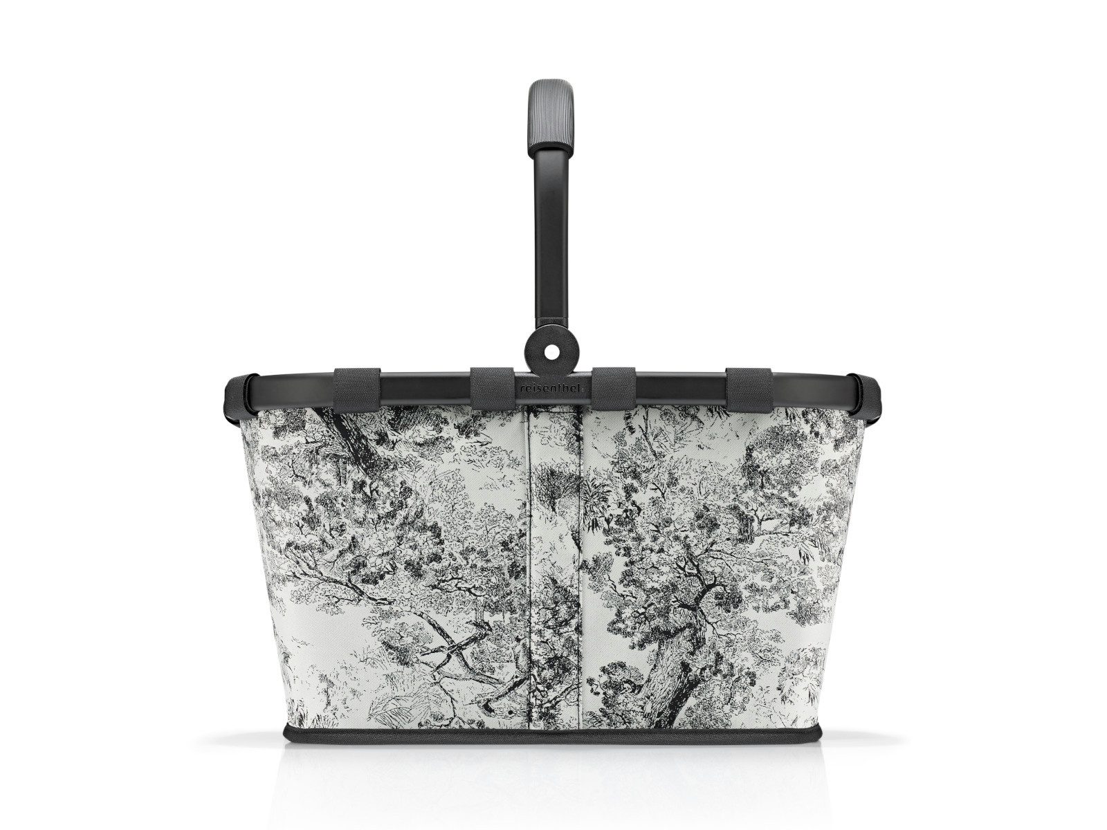 Einkaufskorb carrybag jacquard grey