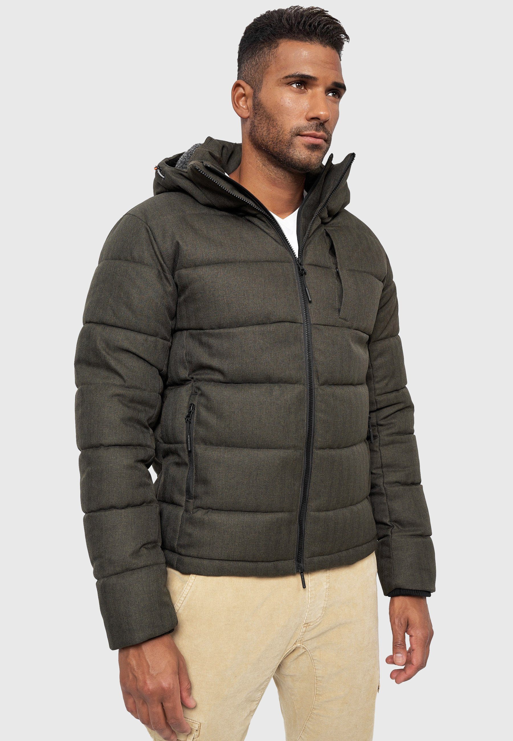 Indicode Steppjacke Herren Hebert Herrenjacke Daunen-Optik günstig online kaufen