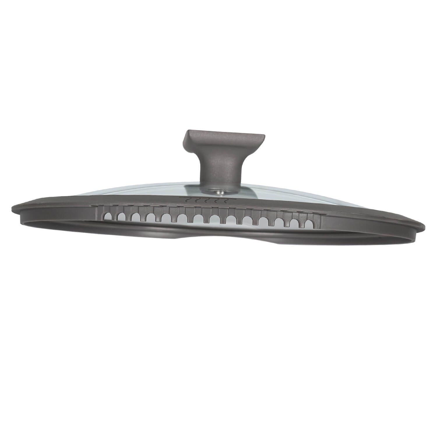 BerlingerHaus Kasserolle, Aluminium (Set, 2-tlg., mit Deckel), Silikongriffe und Deckel