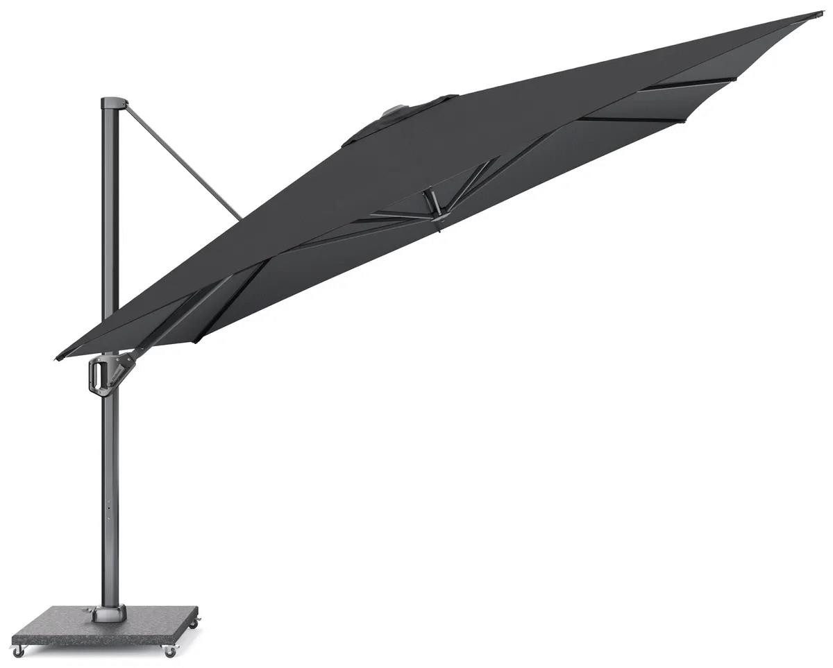 Thumbnail - Natur24 Ampelschirm Cartagena Telescope T1 Ampelschirm 350x350x258 cm Schwarz