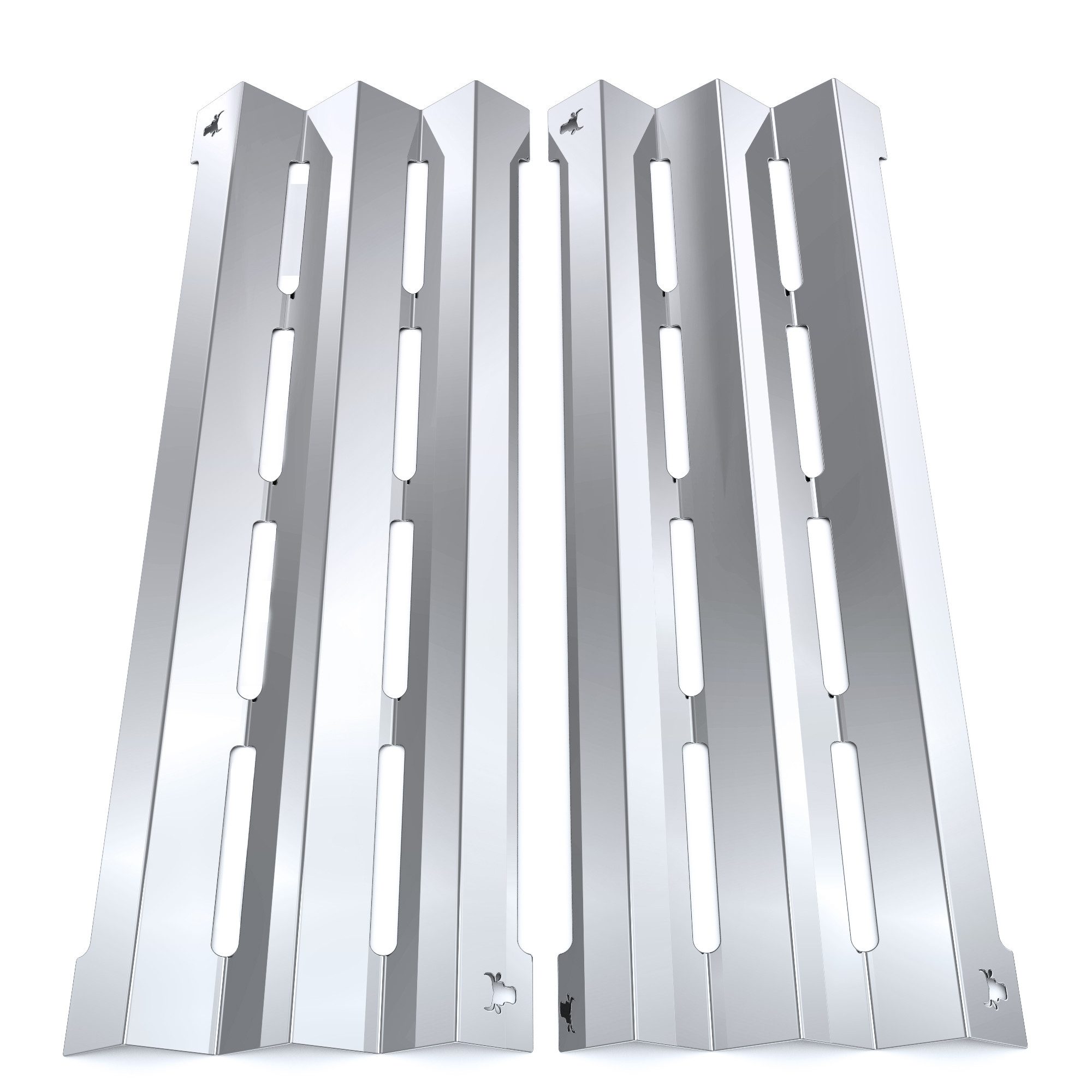 tuning-art Grillerweiterung GA21 Brennerabdeckung Set V2A Edelstahl für Napoleon Triumph T325