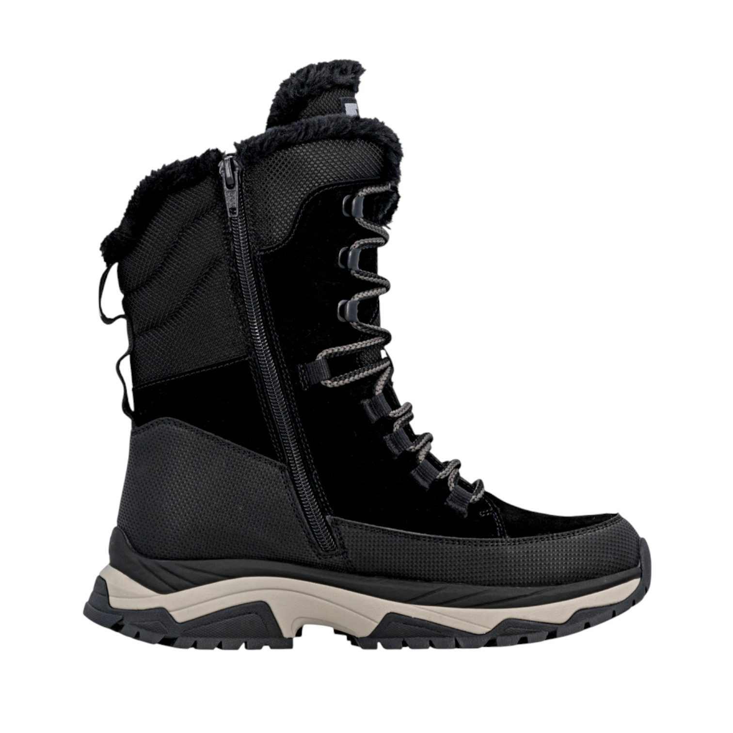 Rieker W3972-00 (Schnürstiefel mit Innenfutter, sehr warm) schwarz Damen Wi günstig online kaufen