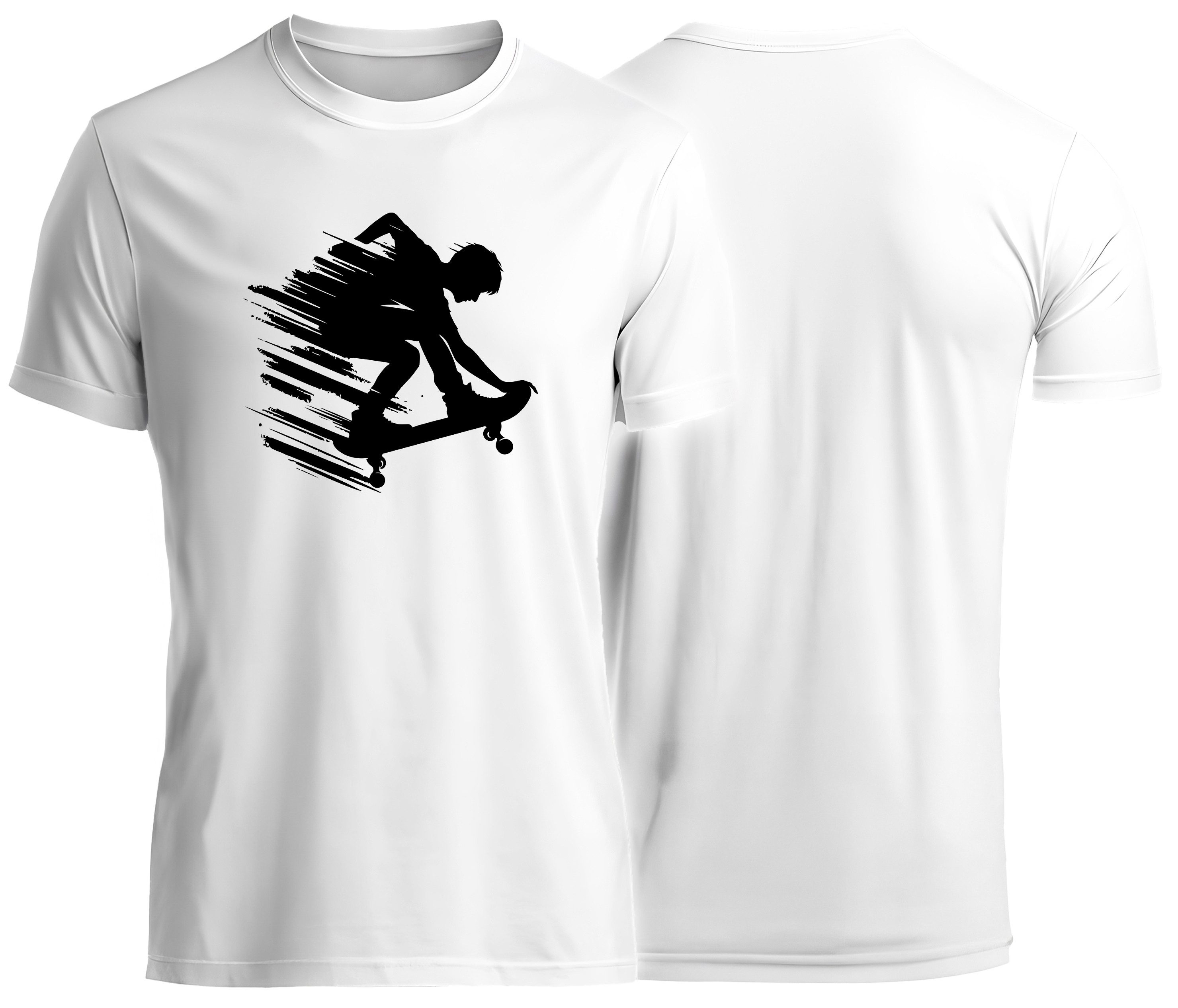 T-Shirt Skater print shirt