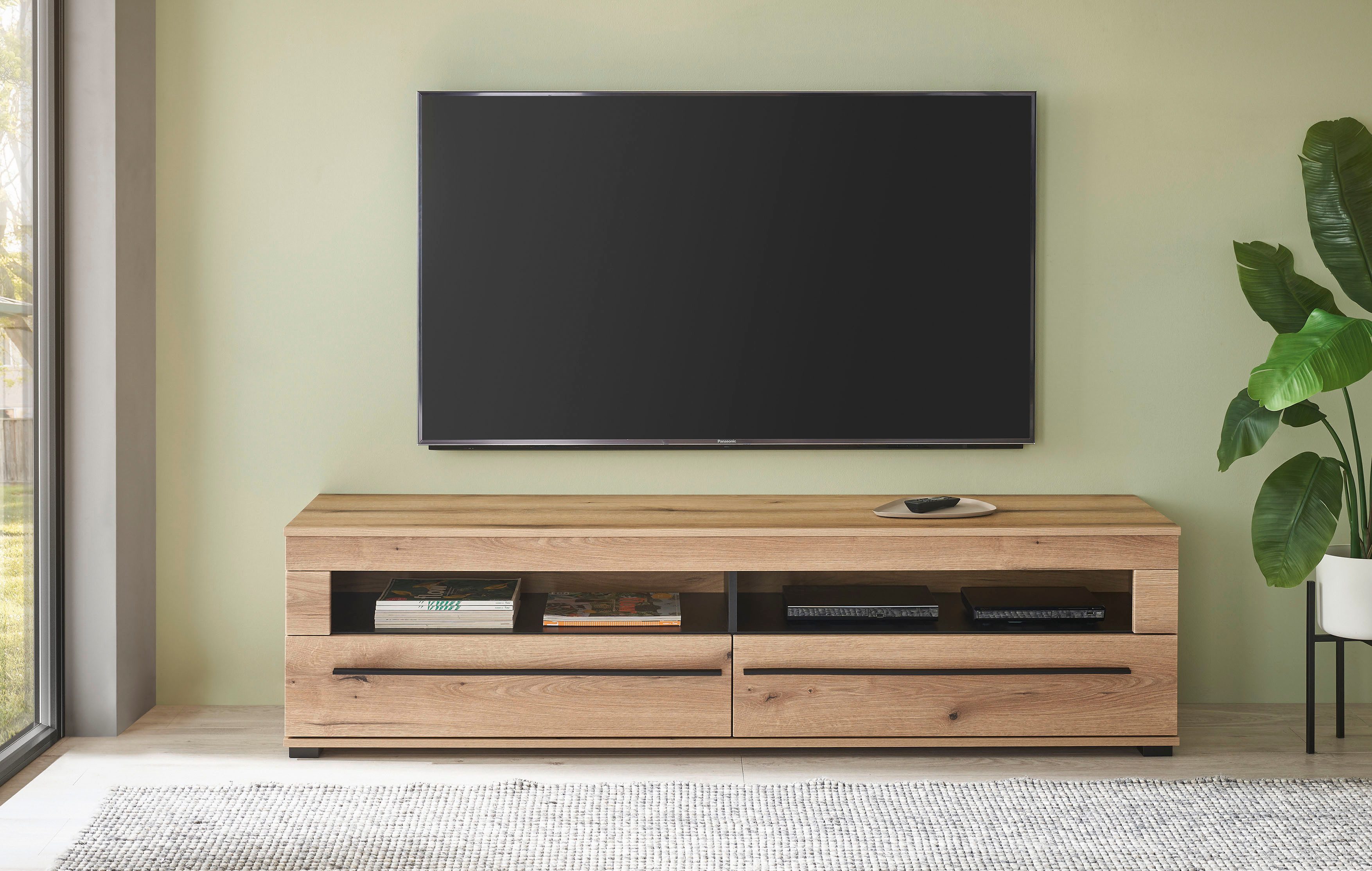 INOSIGN Lowboard modernes TV-Unterteil, Kommode in Eiche Evoke oder weiß, s günstig online kaufen