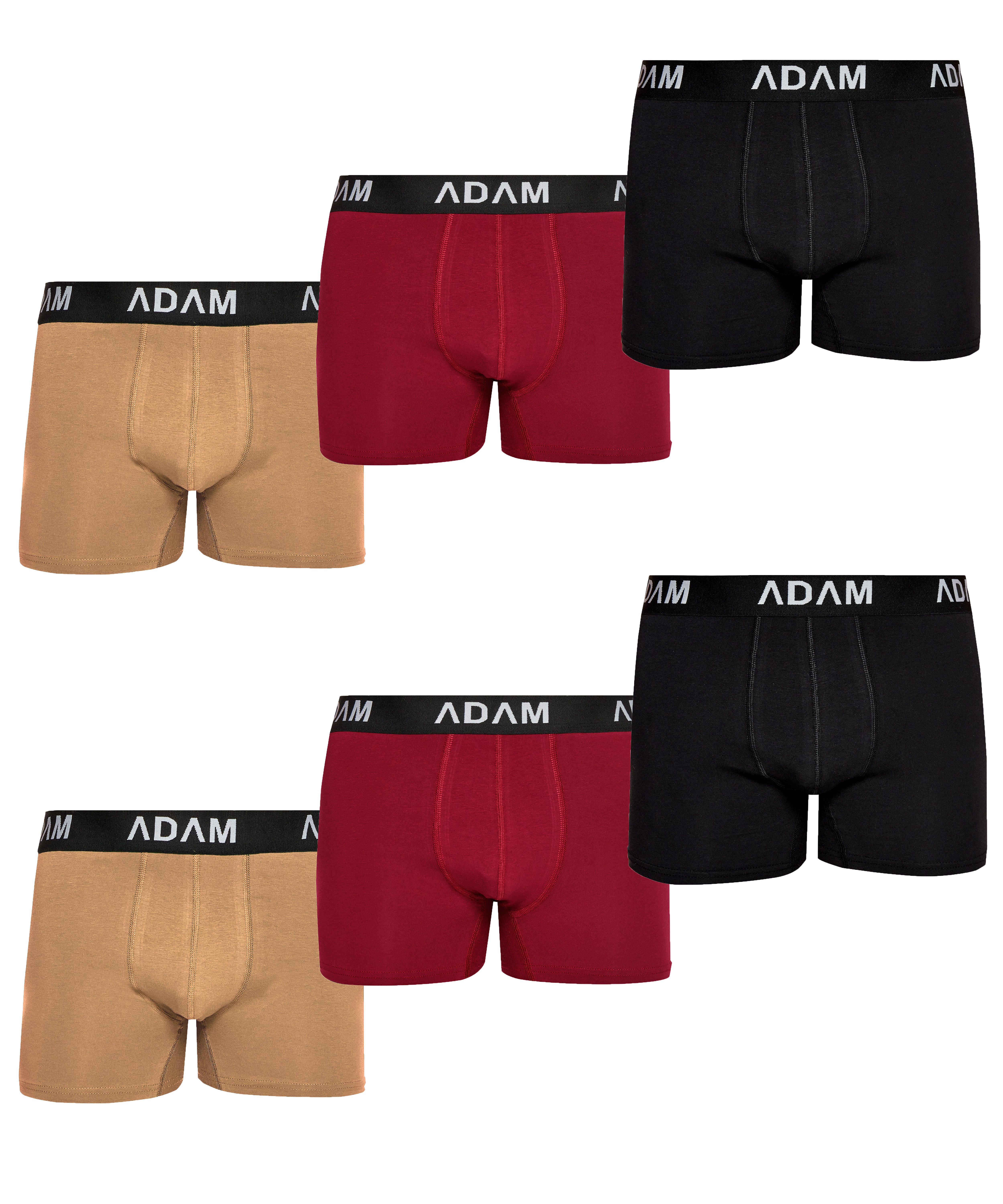 ADAM JEANS Боксерские мужские трусы, боксерки die preisgünstigsten Herren Боксерские мужские трусы, боксерки auf OTTO Premium Boxer-Shorts (6er-Pack) Männer Boxer Shorts Herren Trunks Unterwäsche Herren Underwear Sale!