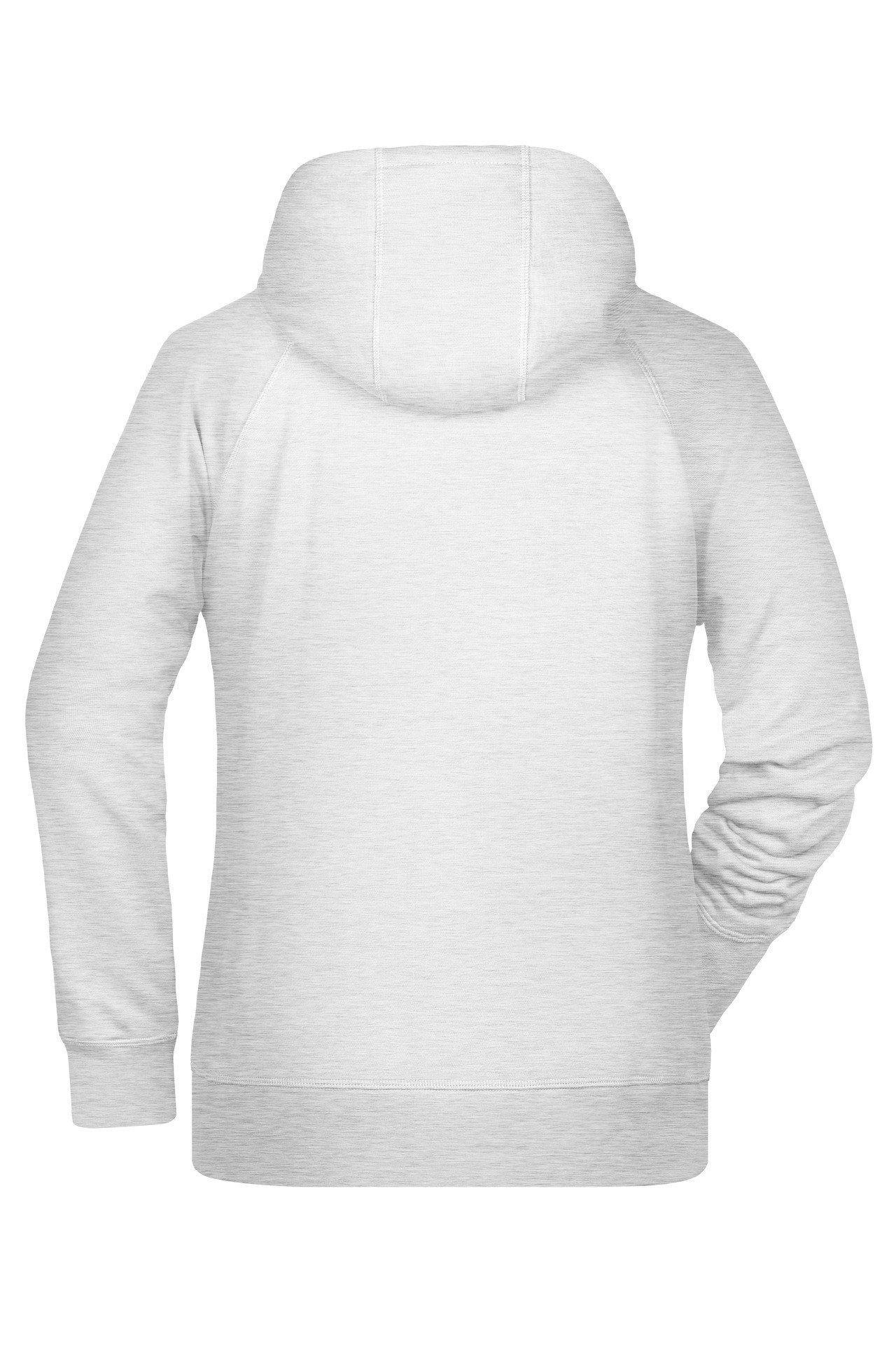 James & Nicholson Kapuzensweatshirt Hochwertiger Hoody aus Bio-Baumwolle mit tailliertem Schnitt 8023 mit Kängurutasche und Kapuze