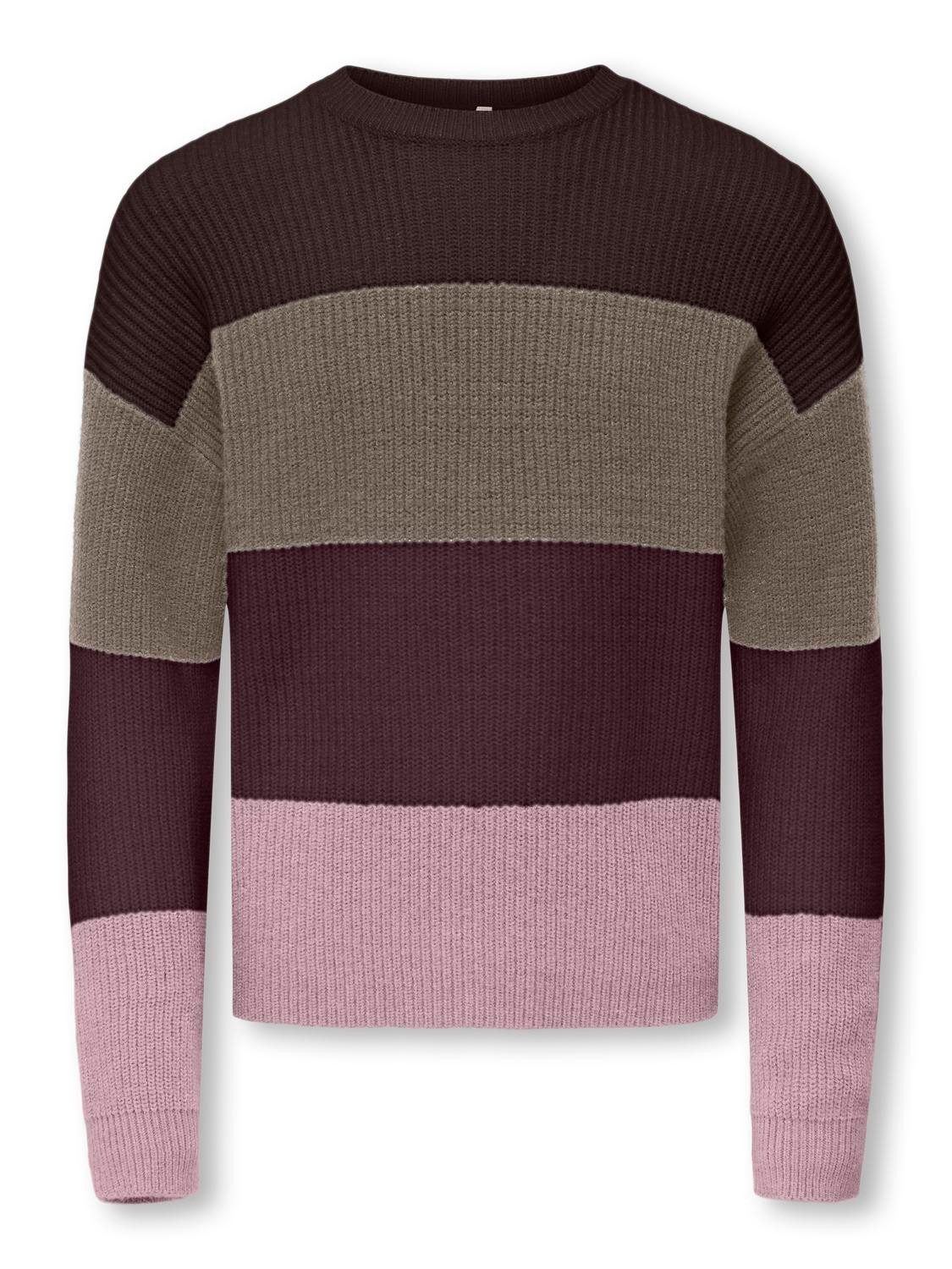 KIDS ONLY Strickpullover KOGSANDY L/S STRIPE PULLOVER KNT