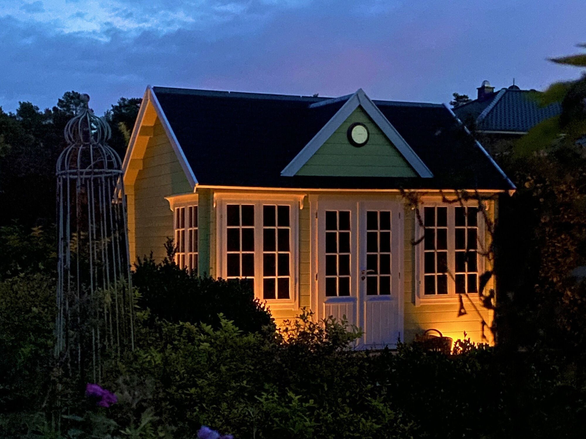 Fjordholz Gartenhaus Teehaus Windsor 28