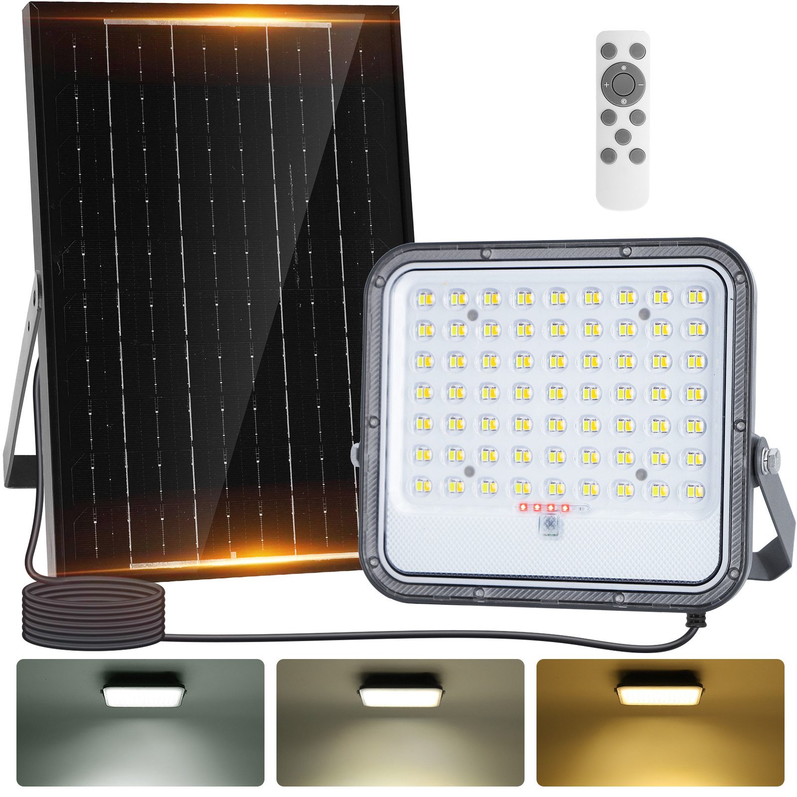 Aigostar Flutlichtstrahler Solar LED Strahler Außen günstig online kaufen