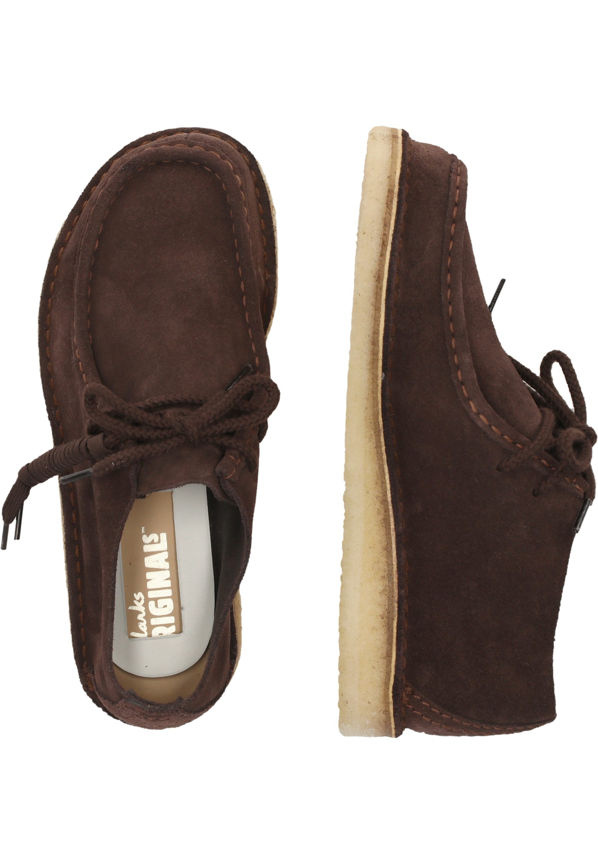 Clarks Desert Nomad Schnürschuh mit leichter Kreppsohle