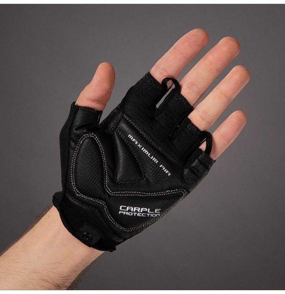 Chiba Fahrradhandschuhe Cool Air schwarz - 1 Paar