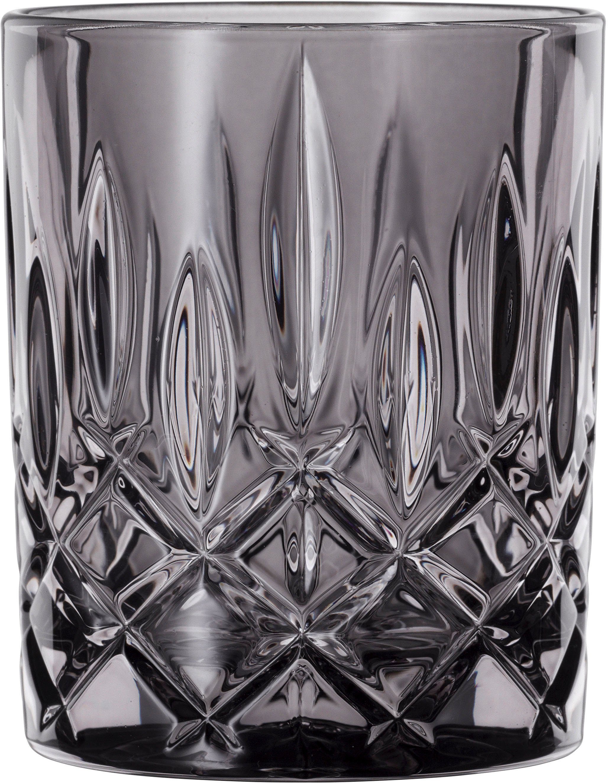 Nachtmann Whiskyglas Noblesse, Kristallglas, smoke 2-teilig ml, Made in 295 Germany
