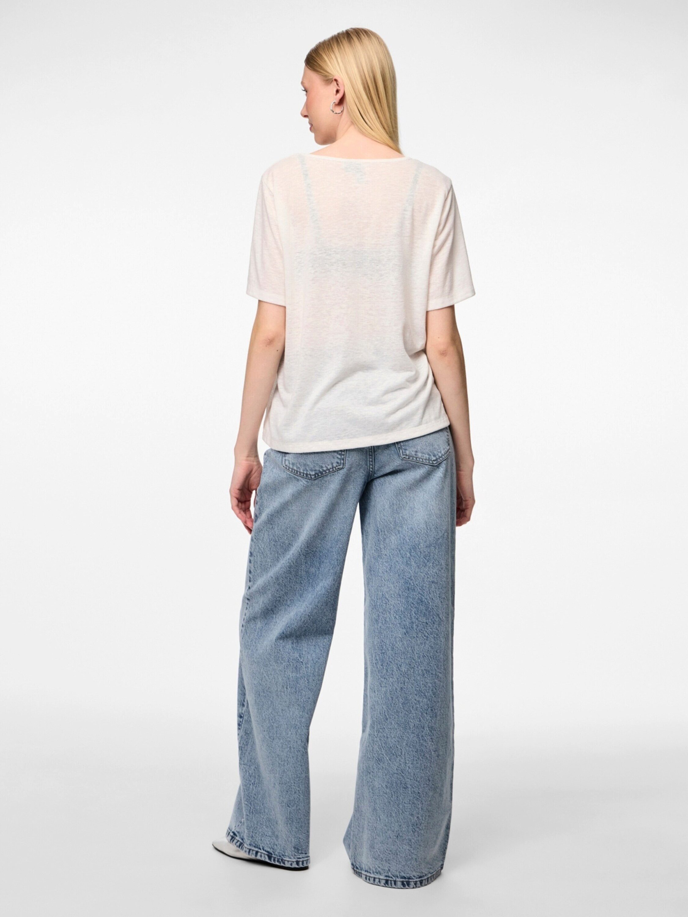 pieces T-Shirt SYLVIE (1-tlg) Plain/ohne Details