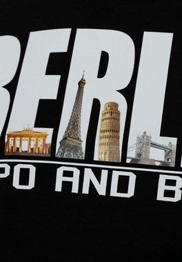 Cipo & Baxx T-Shirt mit coolem Städtemotiv