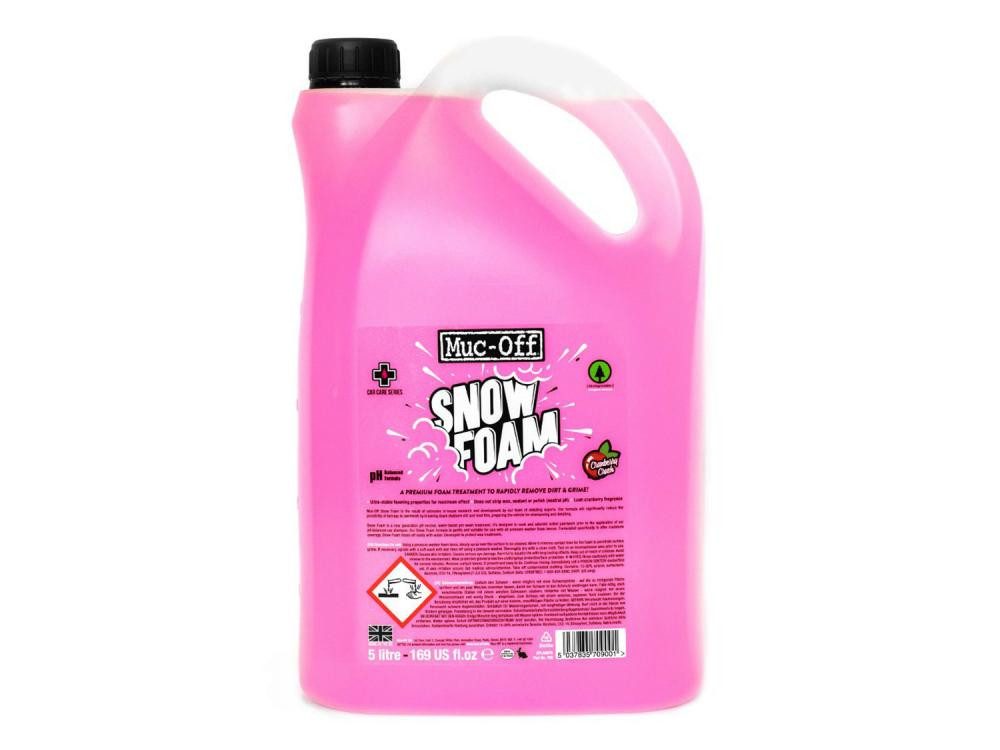 Muc-Off Muc Off Motorcycle Snow Foam 5 litre, pink, 5000 Zweiradreiniger