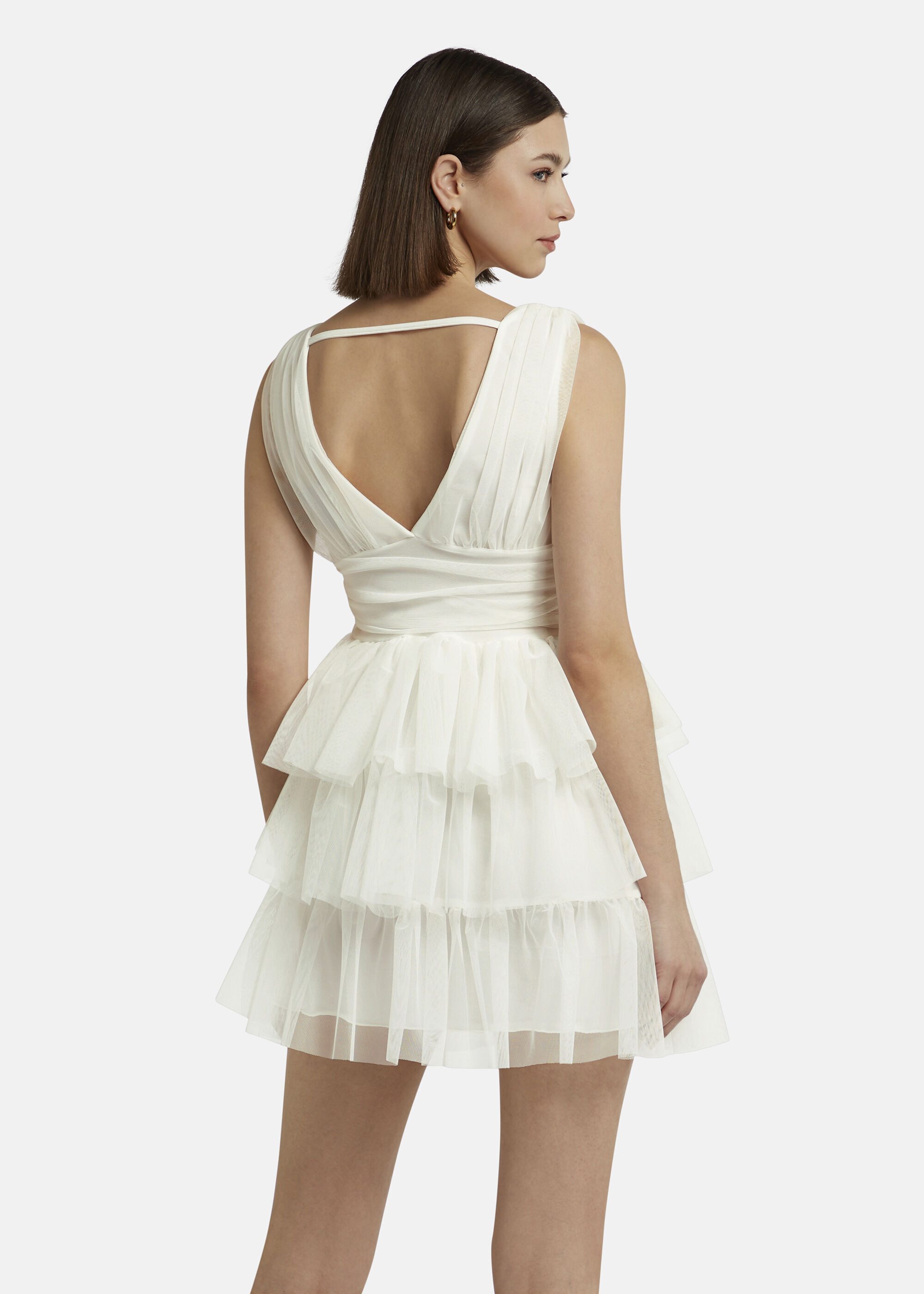 Nicowa Cocktailkleid STELLOWA (1-tlg) aus weichem Tüll